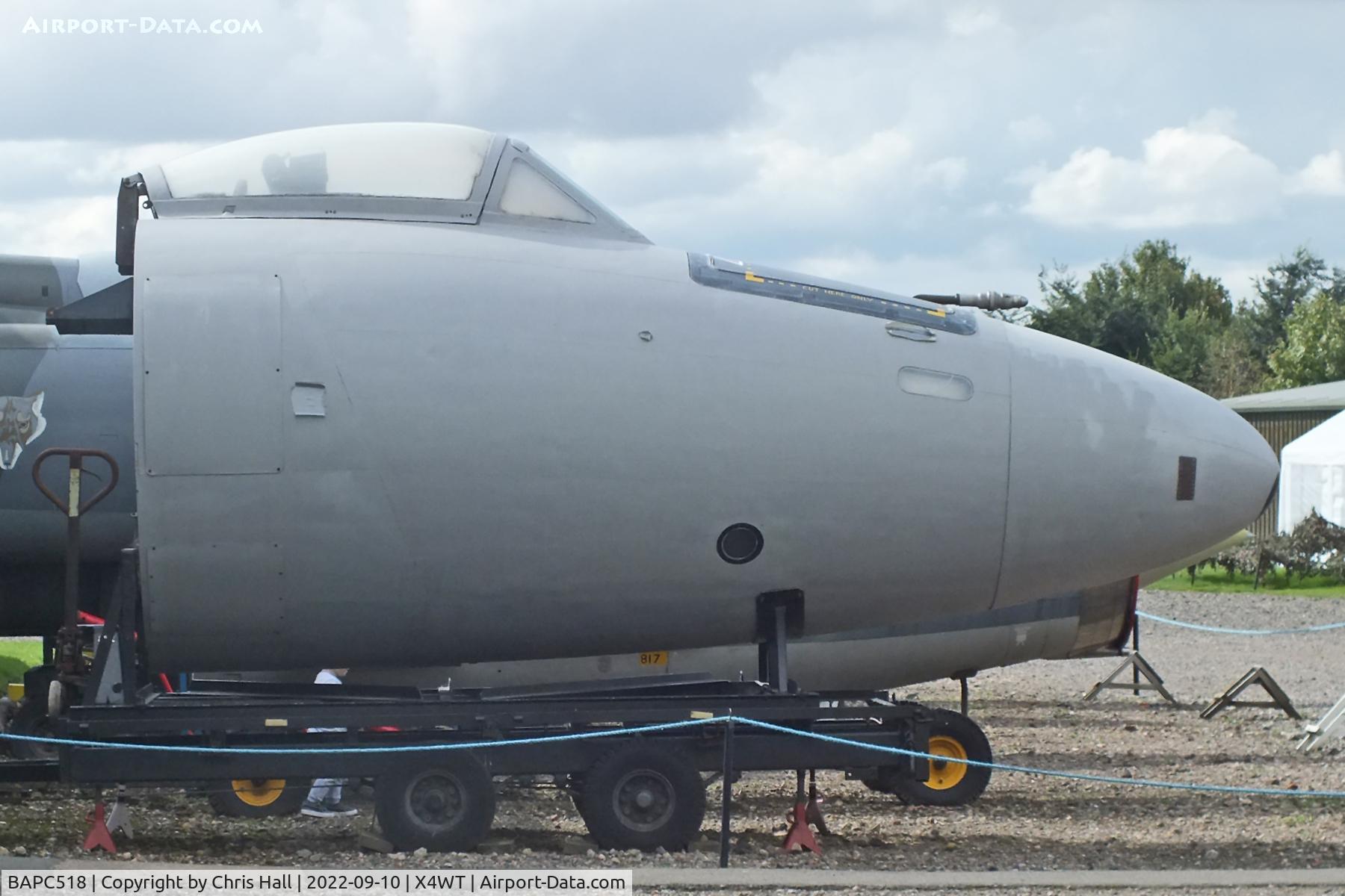BAPC518, English Electric Canberra PR.9 C/N unknown, Newark Air Museum