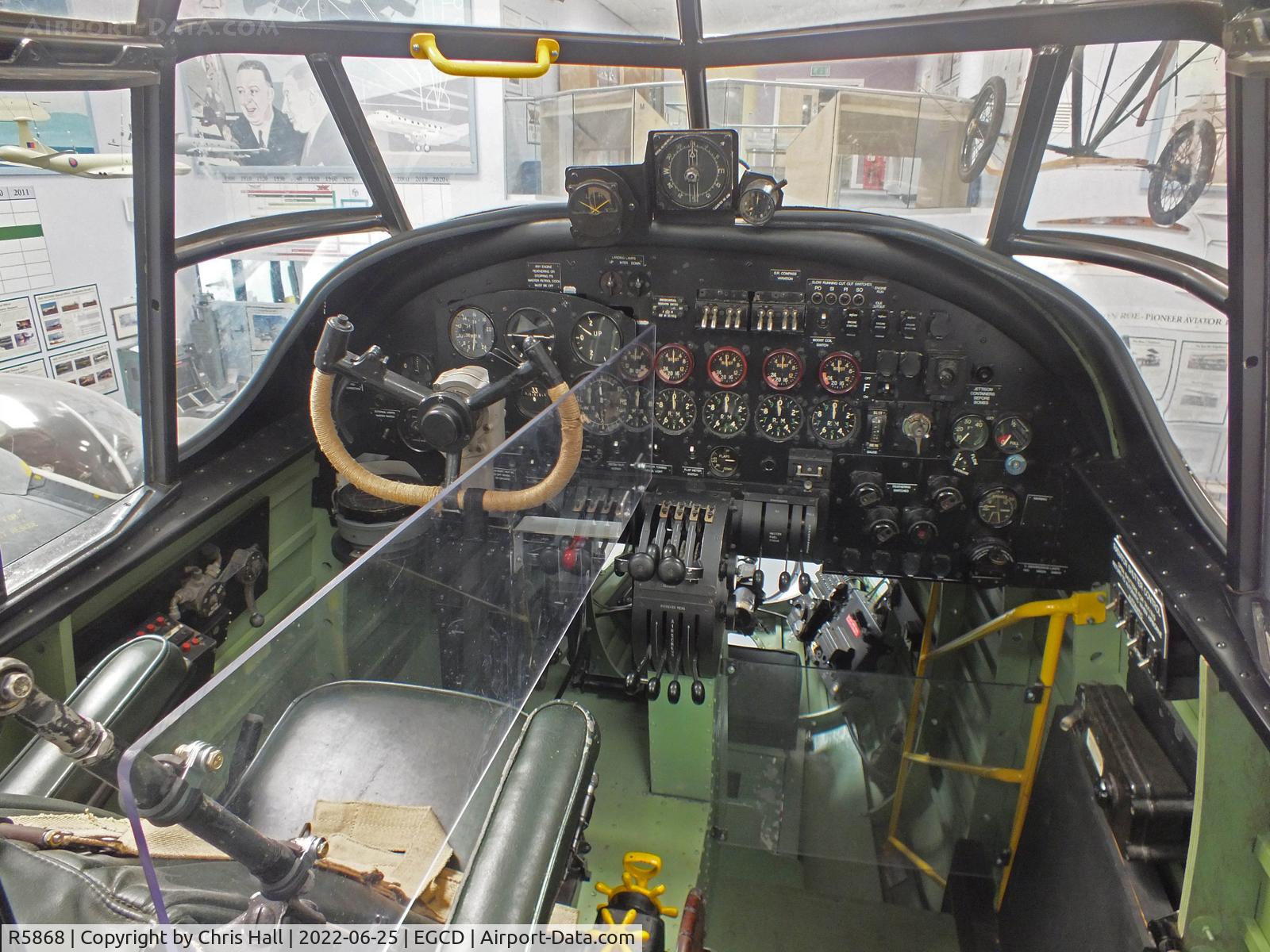 R5868, Avro 683 Lancaster B1 (Replica) C/N none, Avro Aviation Heritage Museum