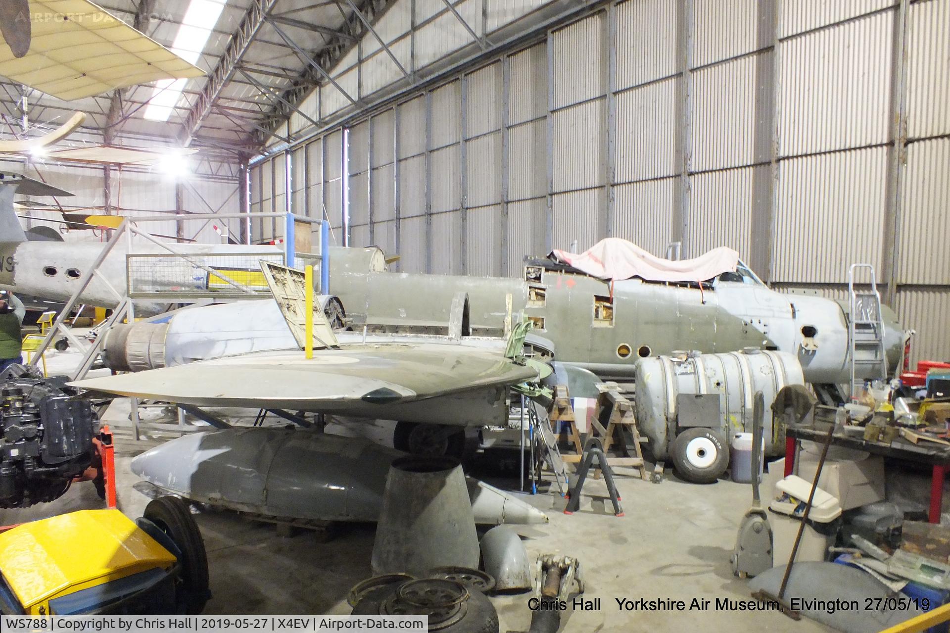 WS788, 1954 Gloster Meteor NF(T).14 C/N Not found WS788, Yorkshire Air Museum, Elvington