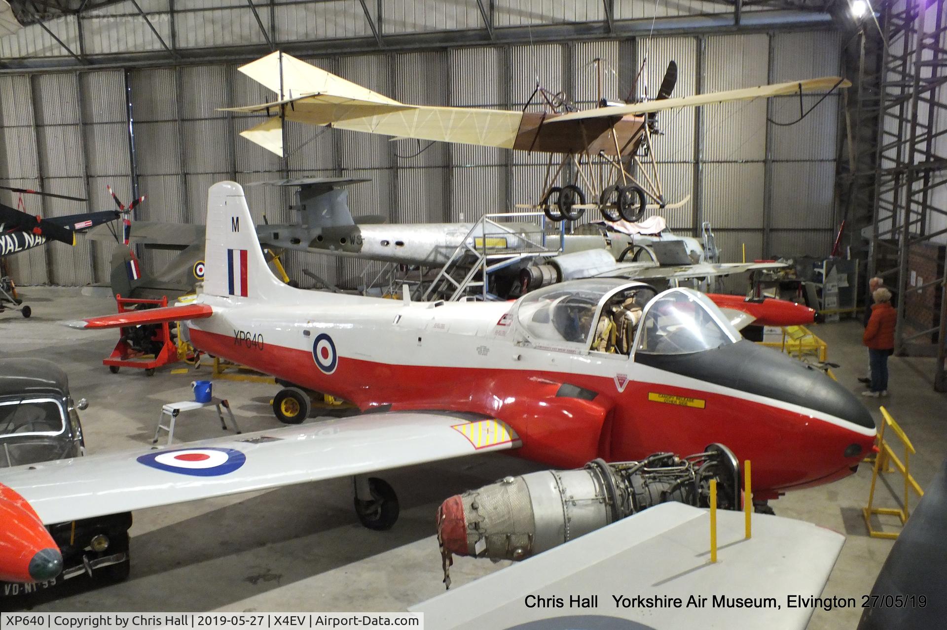 XP640, BAC 84 Jet Provost T.4 C/N PAC/W/16912, Yorkshire Air Museum, Elvington