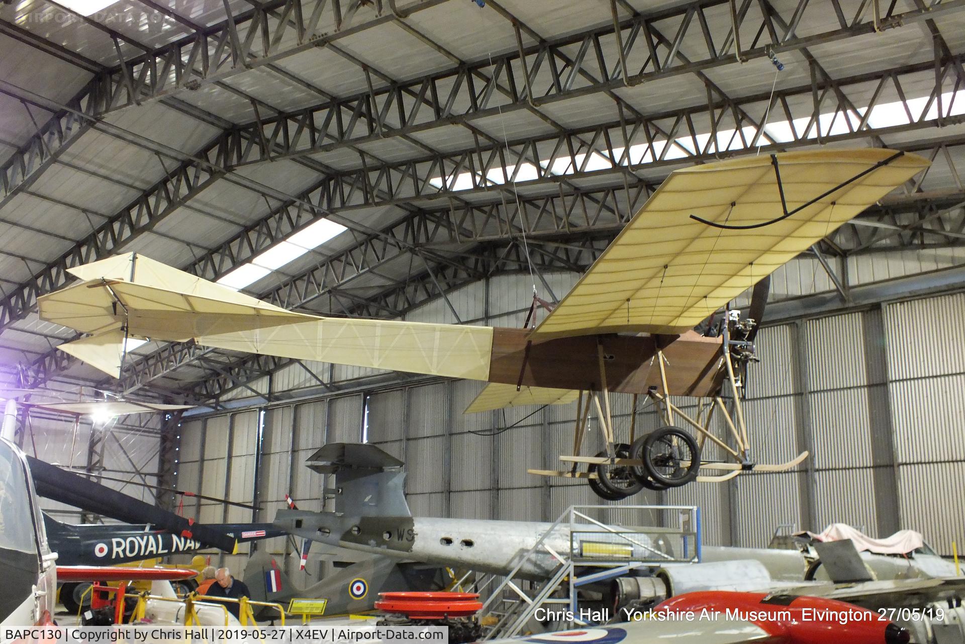 BAPC130, Blackburn 1911 Monoplane Replica C/N BAPC130, Yorkshire Air Museum, Elvington