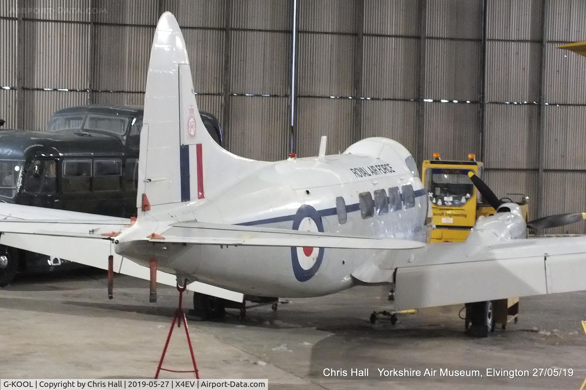 G-KOOL, 1948 De Havilland DH-104 Devon C.2 C/N 04220, Yorkshire Air Museum, Elvington