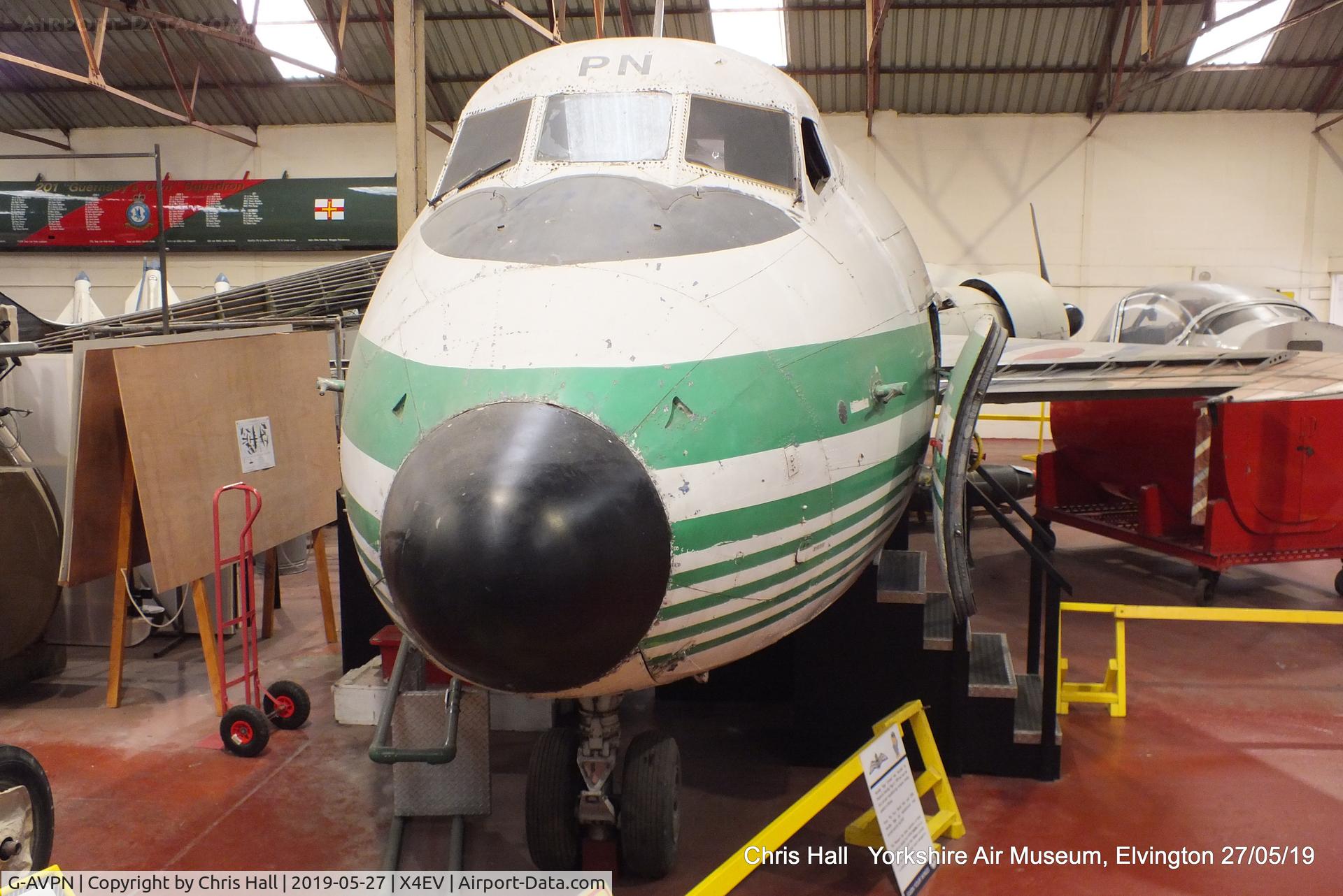 G-AVPN, 1964 Handley Page HPR-7 Herald 213 C/N 176, Yorkshire Air Museum, Elvington