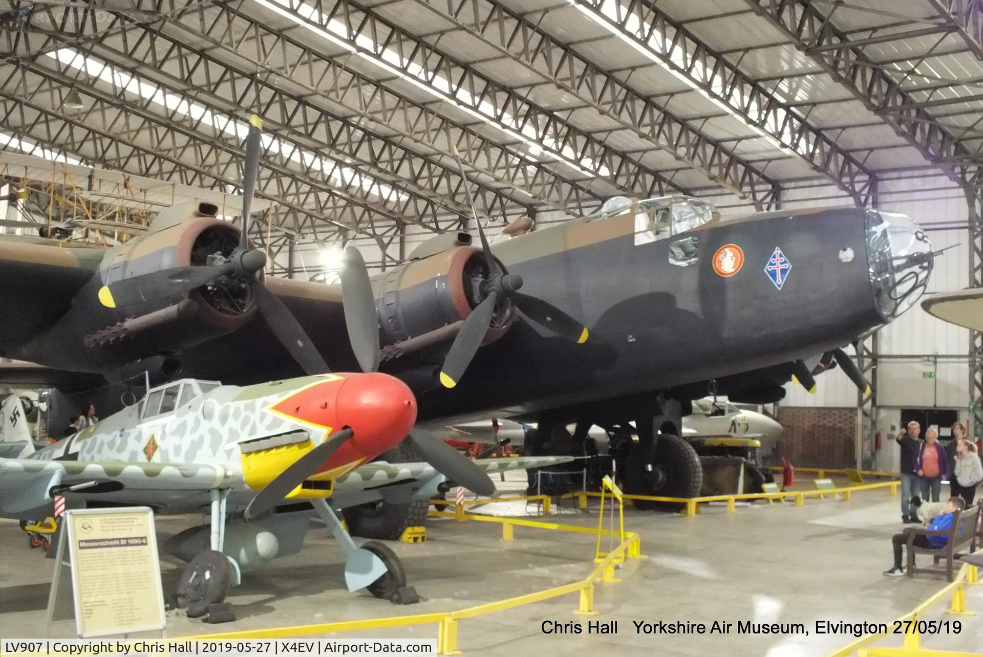LV907, Handley Page HP-59 Halifax III C/N HR792, Yorkshire Air Museum, Elvington