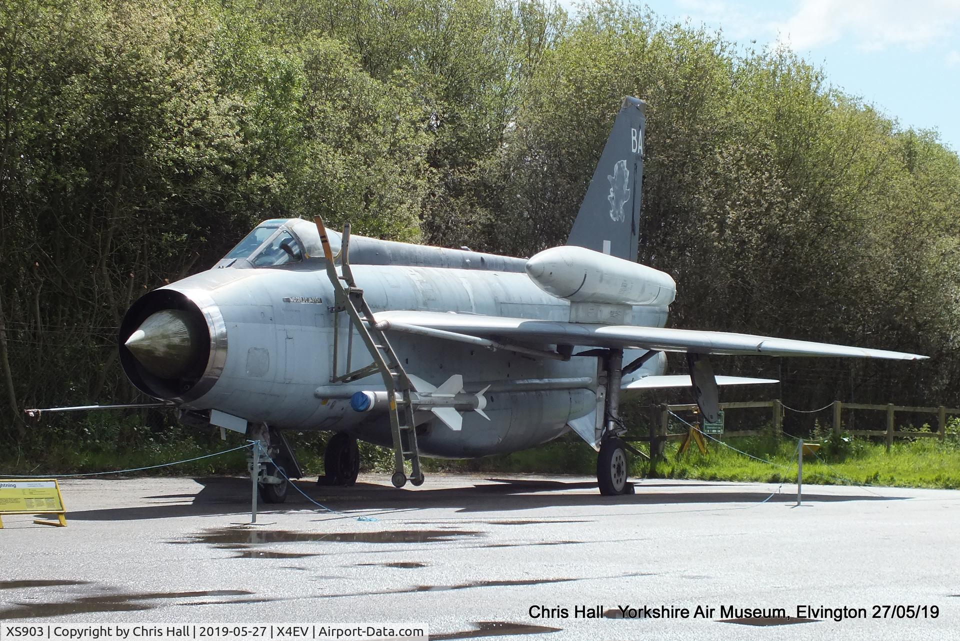 XS903, English Electric Lightning F.6 C/N 95249, Yorkshire Air Museum, Elvington