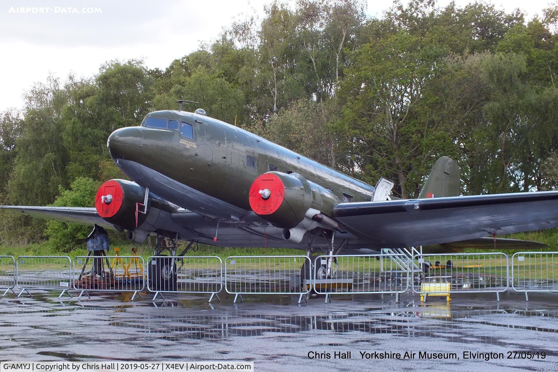 G-AMYJ, 1944 Douglas DC-3C-R-1830-90C (C-47B) C/N 15968/32716, Yorkshire Air Museum, Elvington