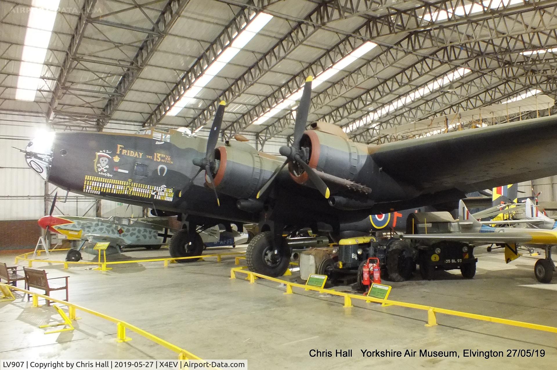 LV907, Handley Page HP-59 Halifax III C/N HR792, Yorkshire Air Museum, Elvington