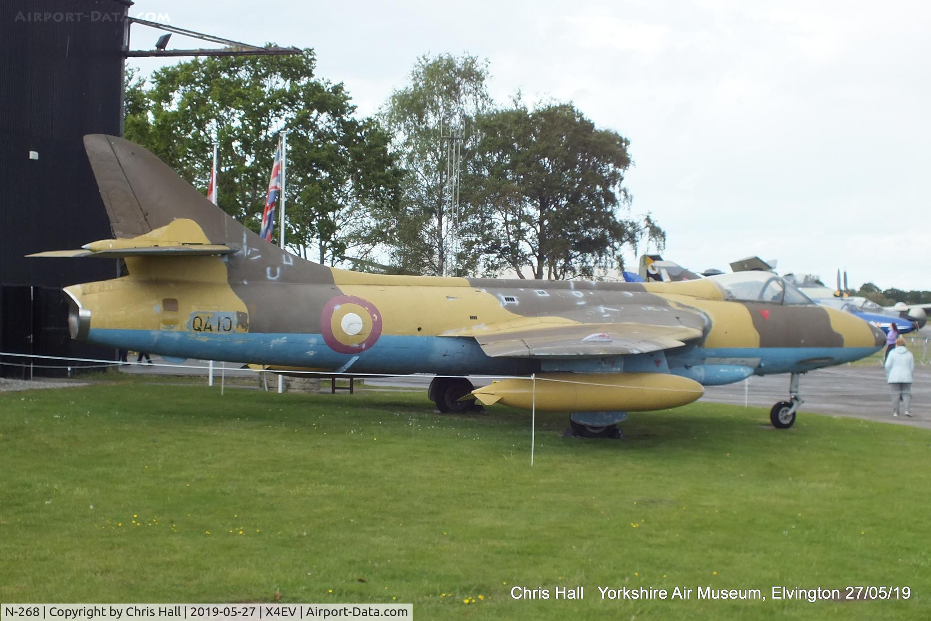 N-268, Hawker Hunter FGA.78 C/N 8947, Yorkshire Air Museum, Elvington