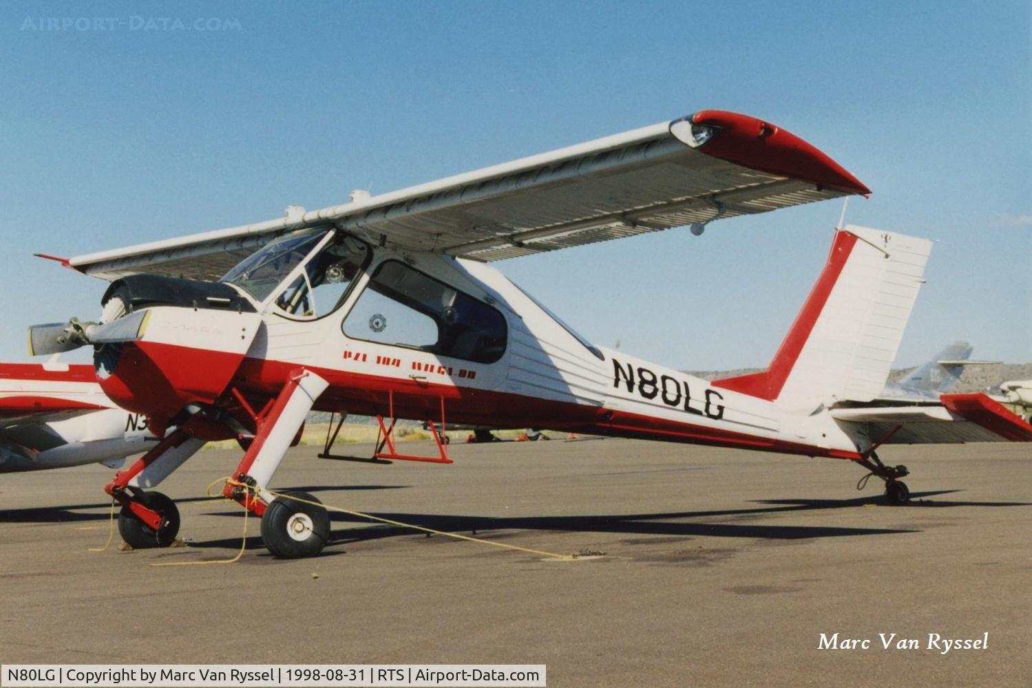 N80LG, PZL-Okecie PZL-104 Wilga 80 C/N not found N80LG, At the Reno Air Races in September 1998.