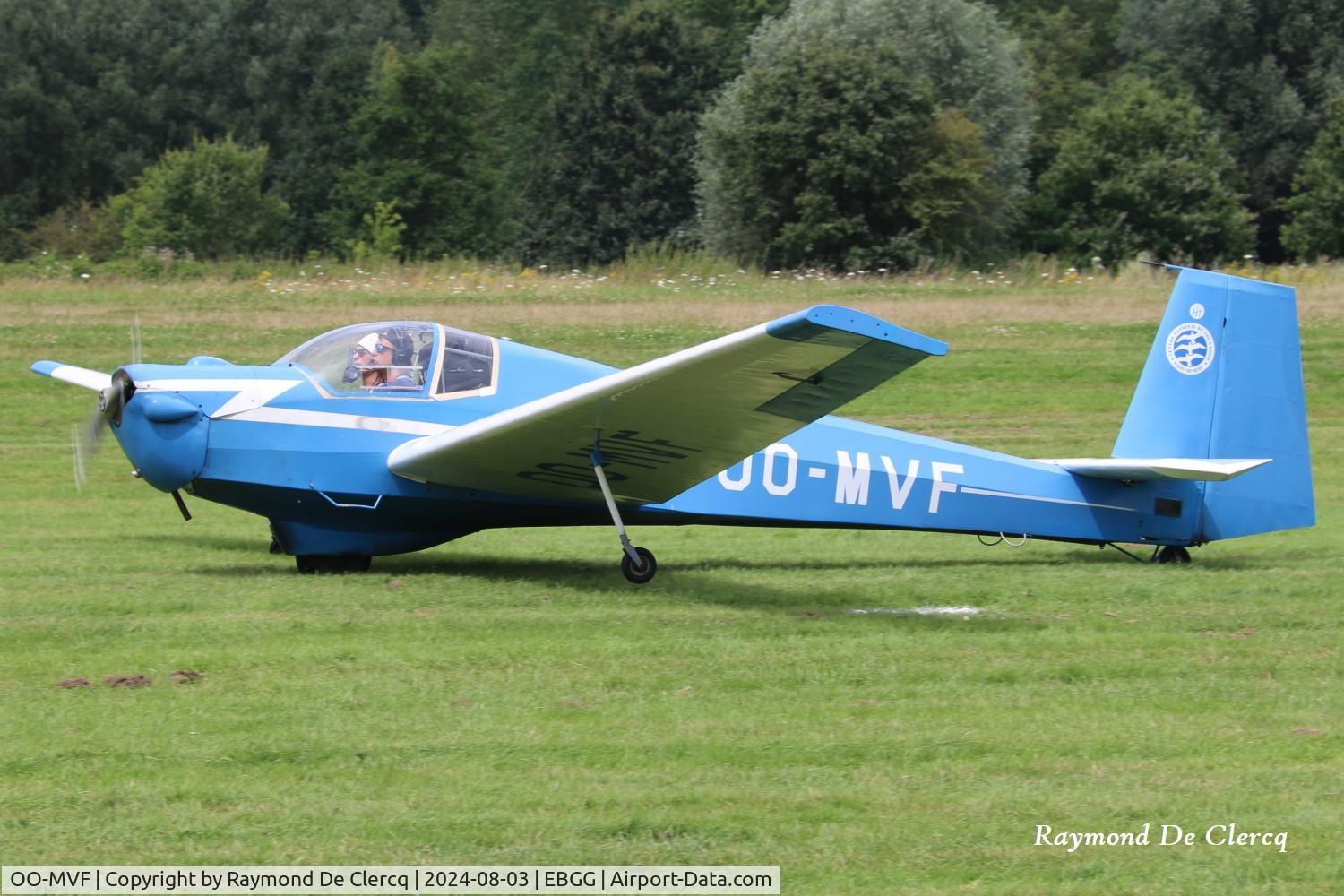 OO-MVF, 1970 Scheibe SF-25B Falke C/N 46121, At Overboelare.