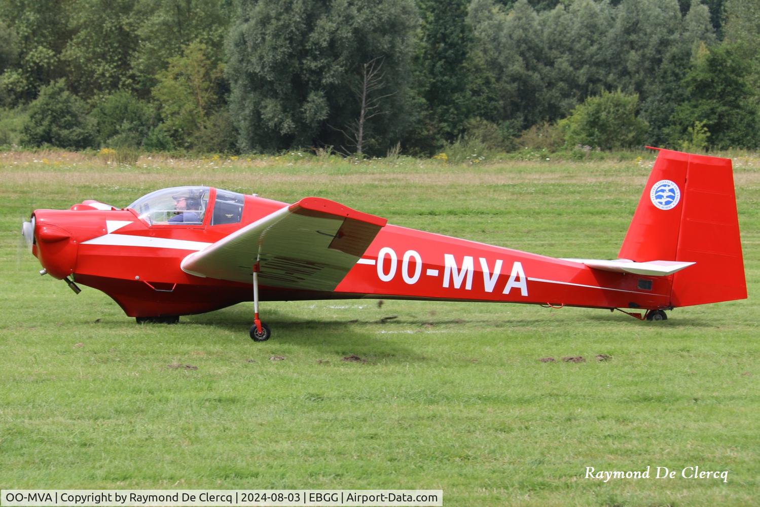 OO-MVA, 1969 Scheibe SF-25B Falke C/N 4650, At Overboelare.