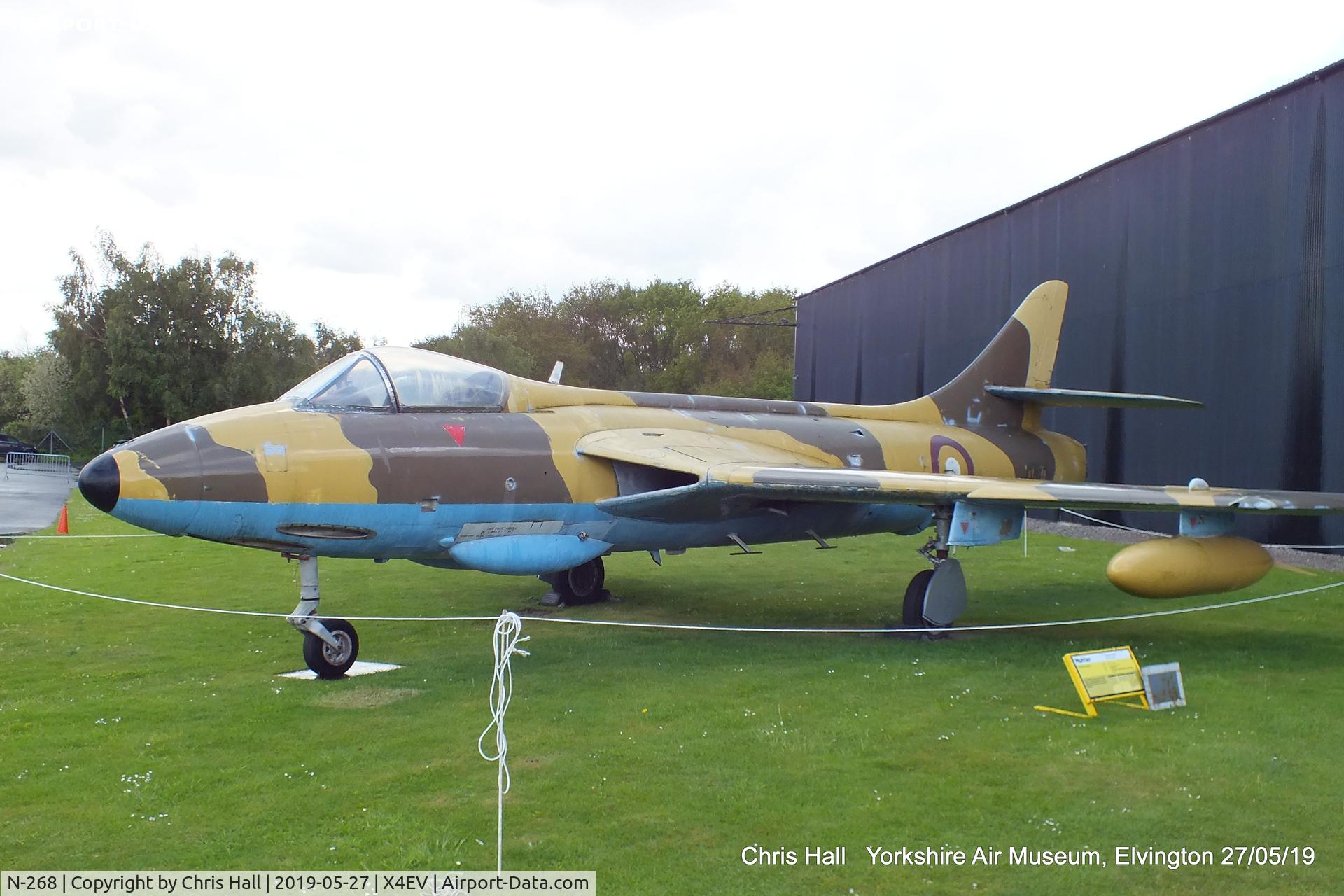 N-268, Hawker Hunter FGA.78 C/N 8947, Yorkshire Air Museum, Elvington