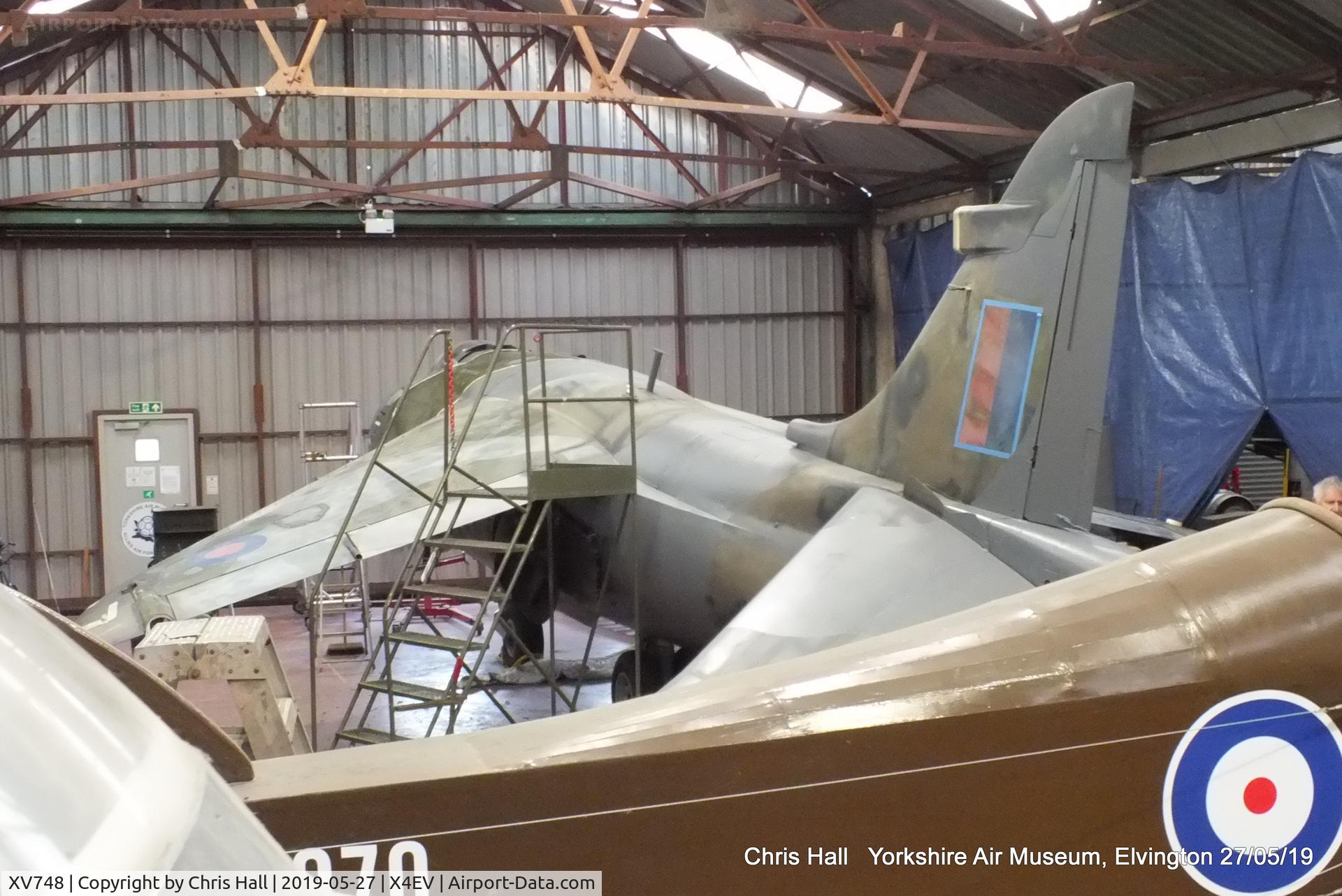 XV748, 1969 Hawker Siddeley Harrier GR.3 C/N 712011, Yorkshire Air Museum, Elvington
