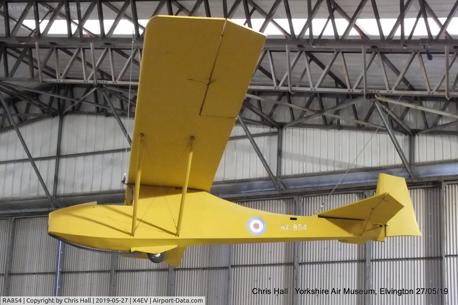RA854, Slingsby T-7 Cadet TX1 C/N Not found RA854, Yorkshire Air Museum, Elvington