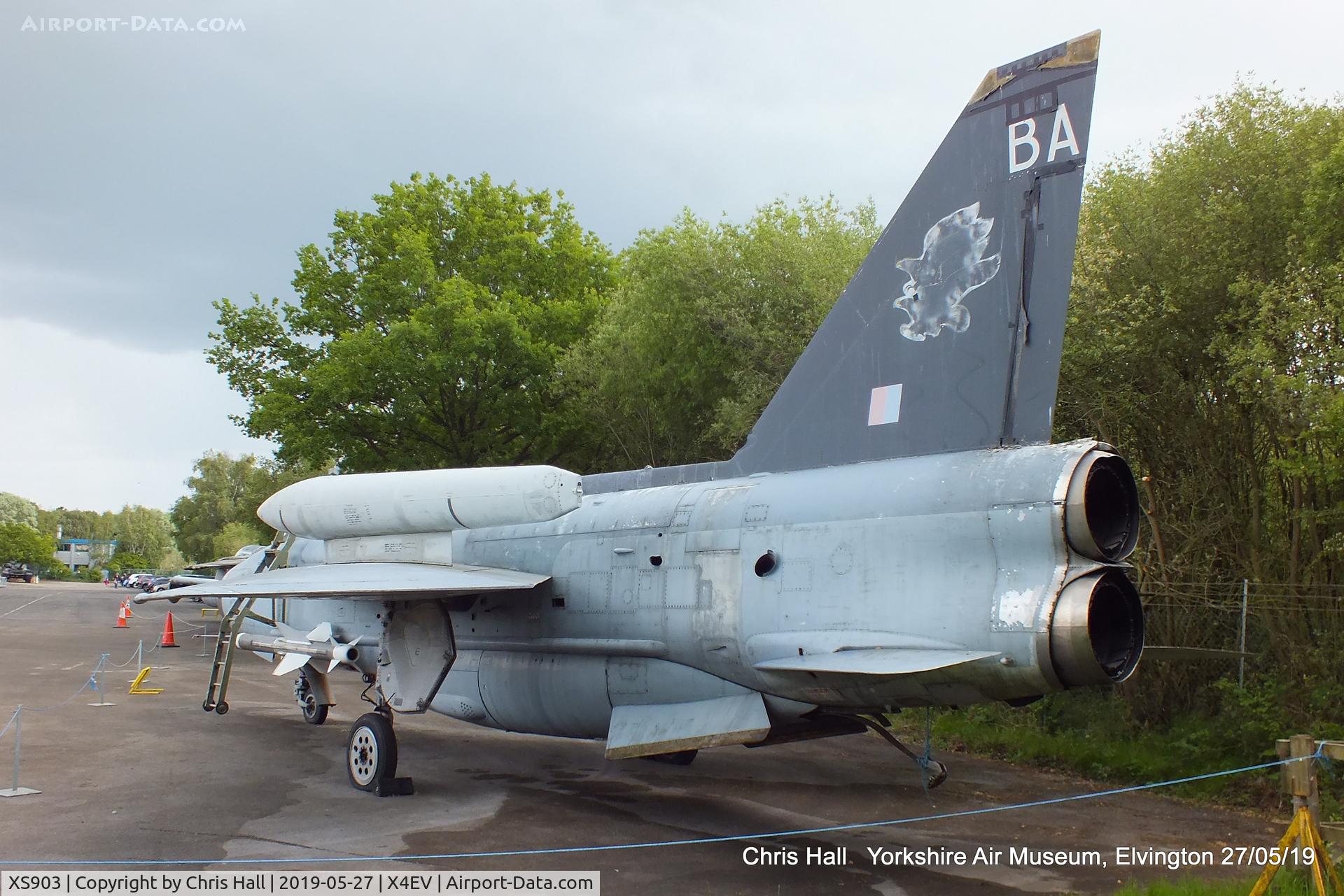 XS903, English Electric Lightning F.6 C/N 95249, Yorkshire Air Museum, Elvington