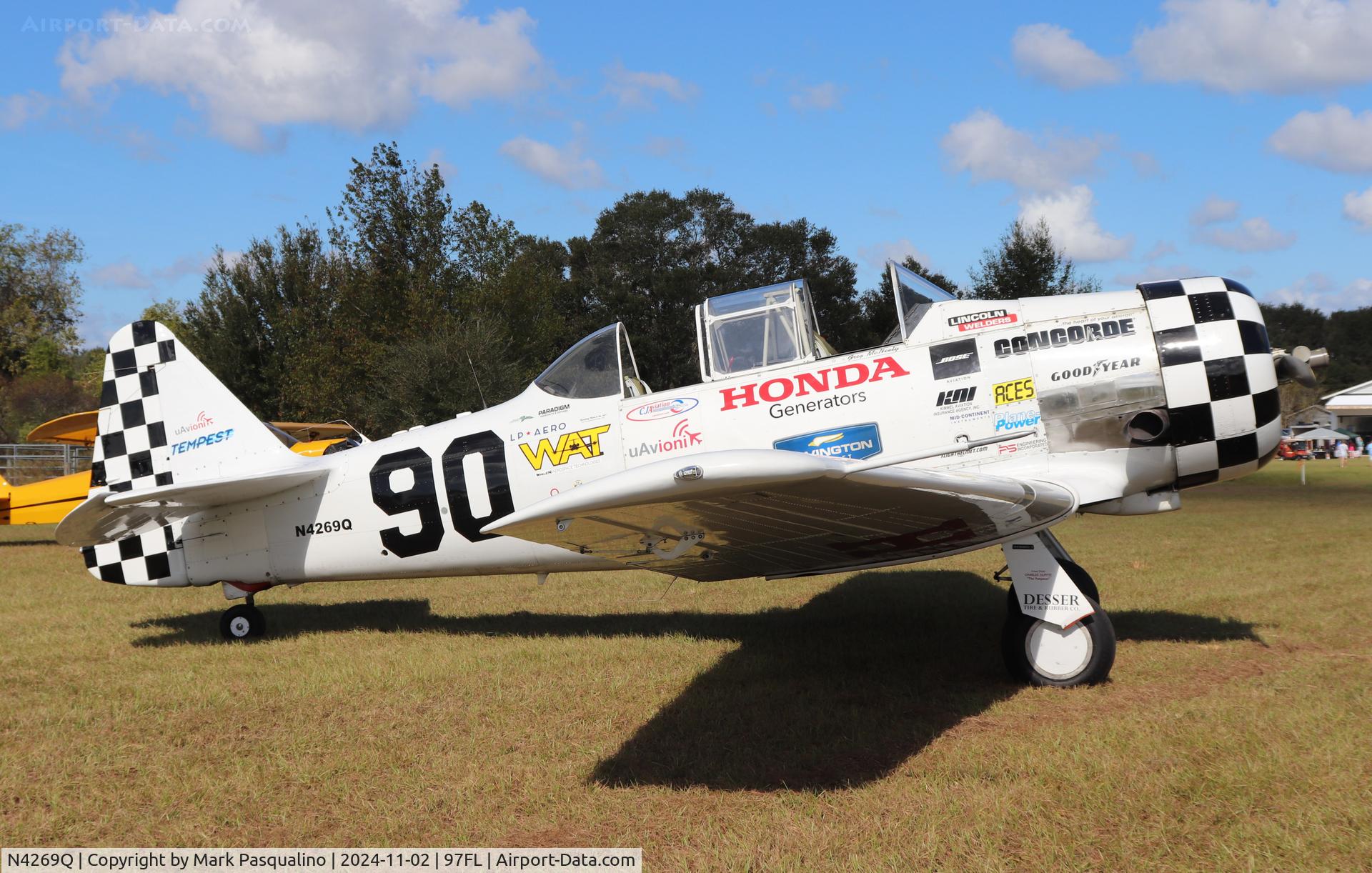 N4269Q, 1953 North American T-6G Texan C/N 197-5, North American T-6G