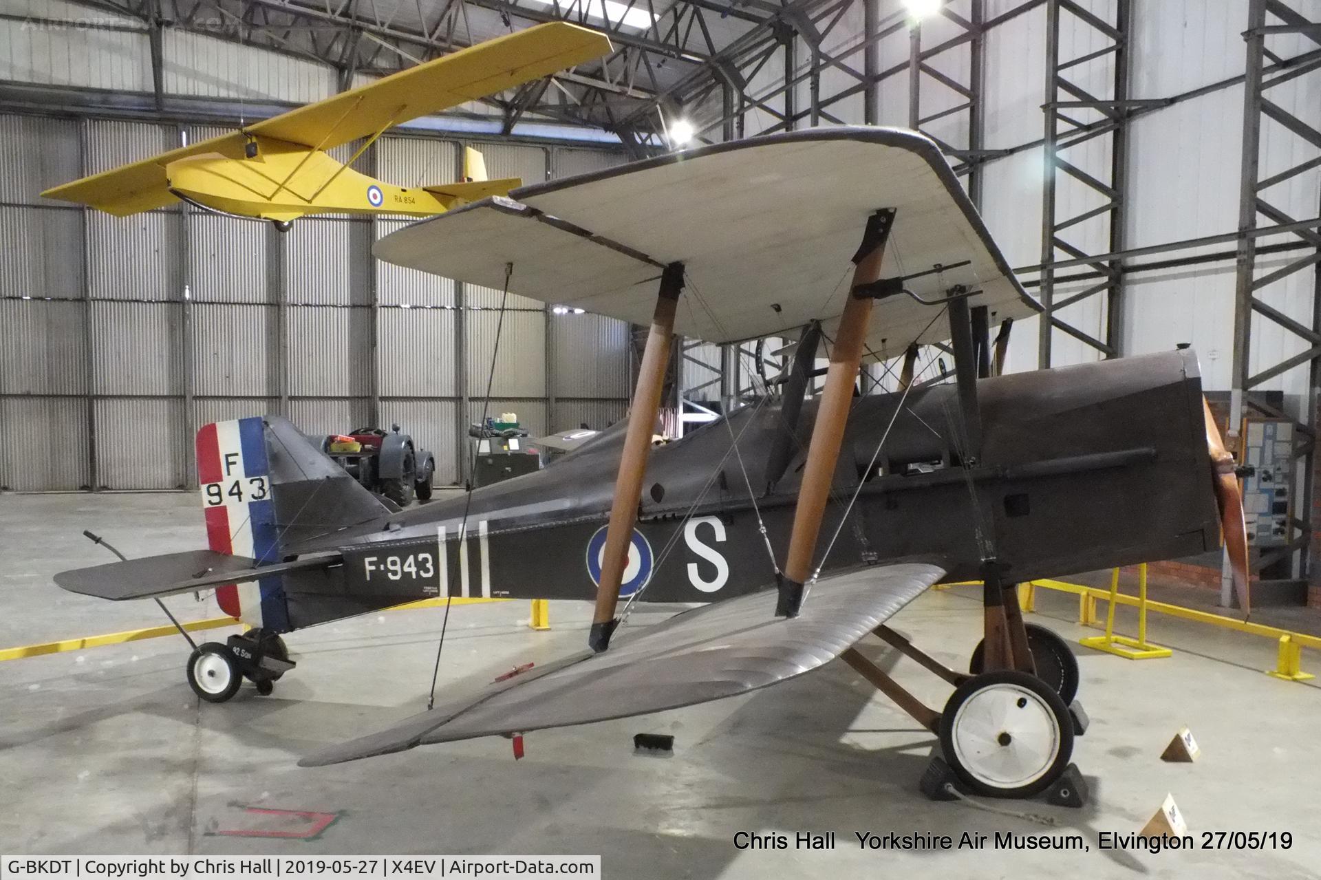 G-BKDT, Royal Aircraft Factory SE-5A Replica C/N 278, Yorkshire Air Museum, Elvington