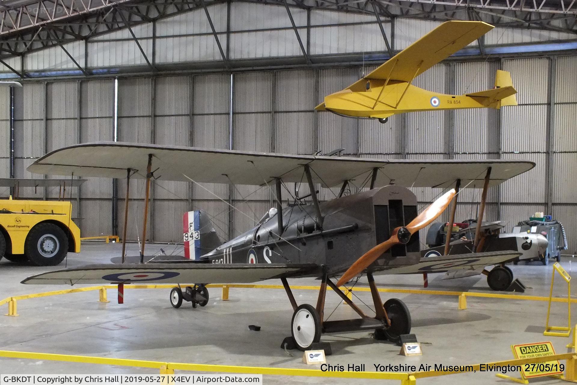 G-BKDT, Royal Aircraft Factory SE-5A Replica C/N 278, Yorkshire Air Museum, Elvington