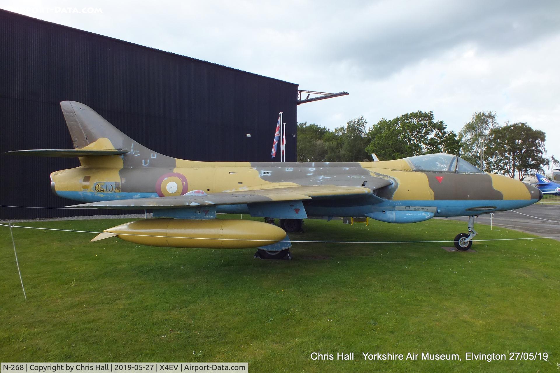 N-268, Hawker Hunter FGA.78 C/N 8947, Yorkshire Air Museum, Elvington