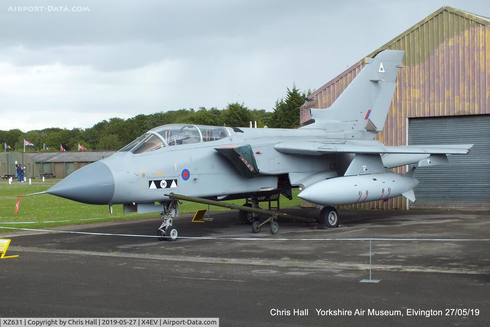 XZ631, 1978 Panavia Tornado GR.1 C/N P.15, Yorkshire Air Museum, Elvington