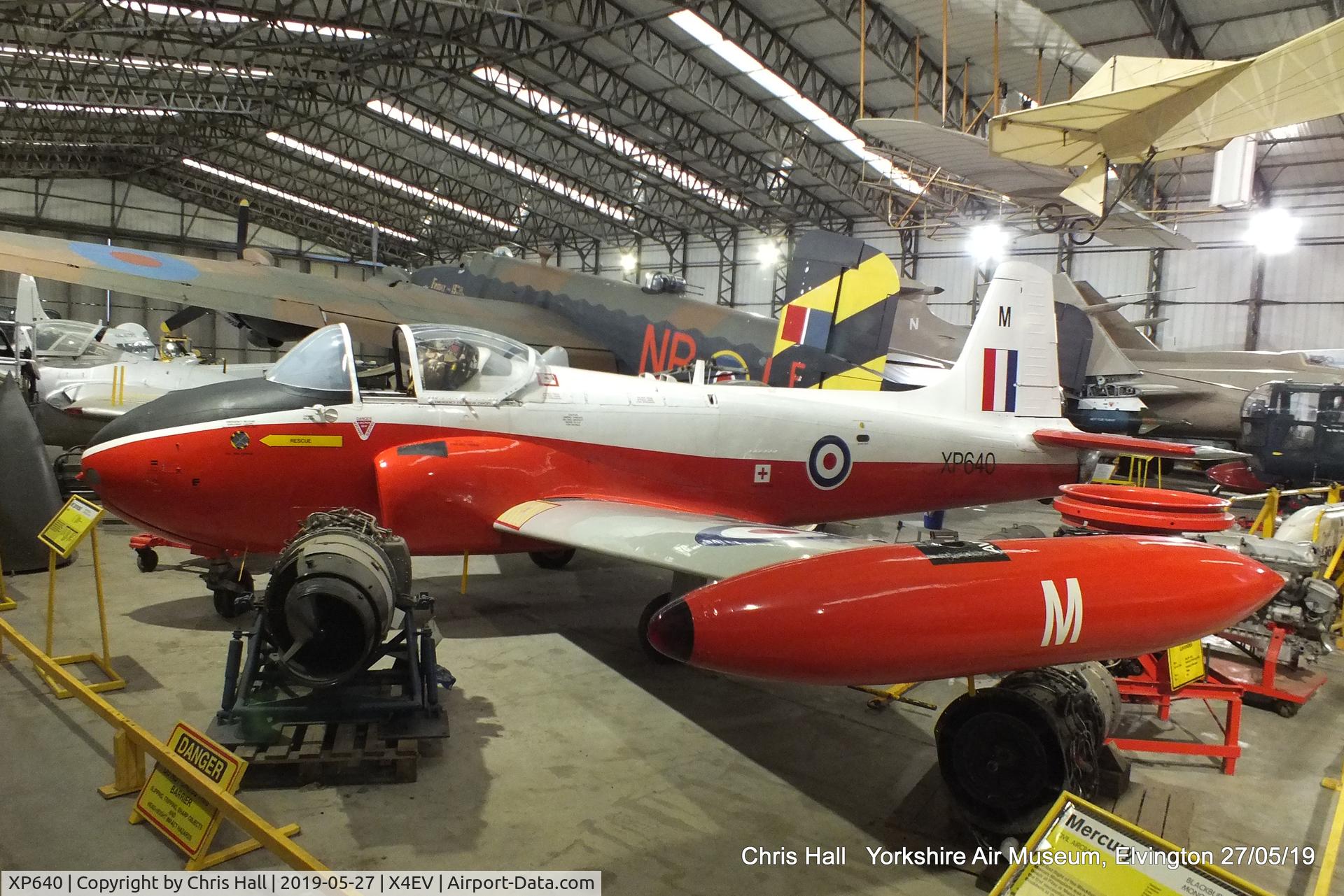 XP640, BAC 84 Jet Provost T.4 C/N PAC/W/16912, Yorkshire Air Museum, Elvington