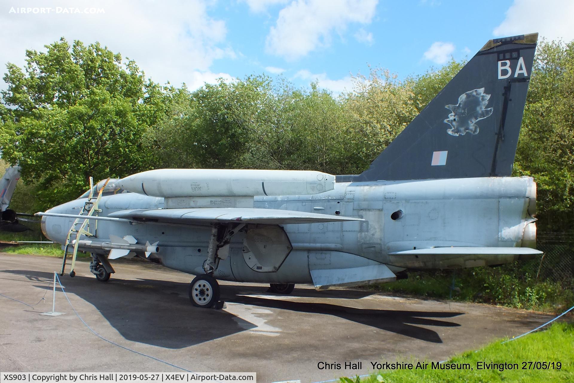 XS903, English Electric Lightning F.6 C/N 95249, Yorkshire Air Museum, Elvington