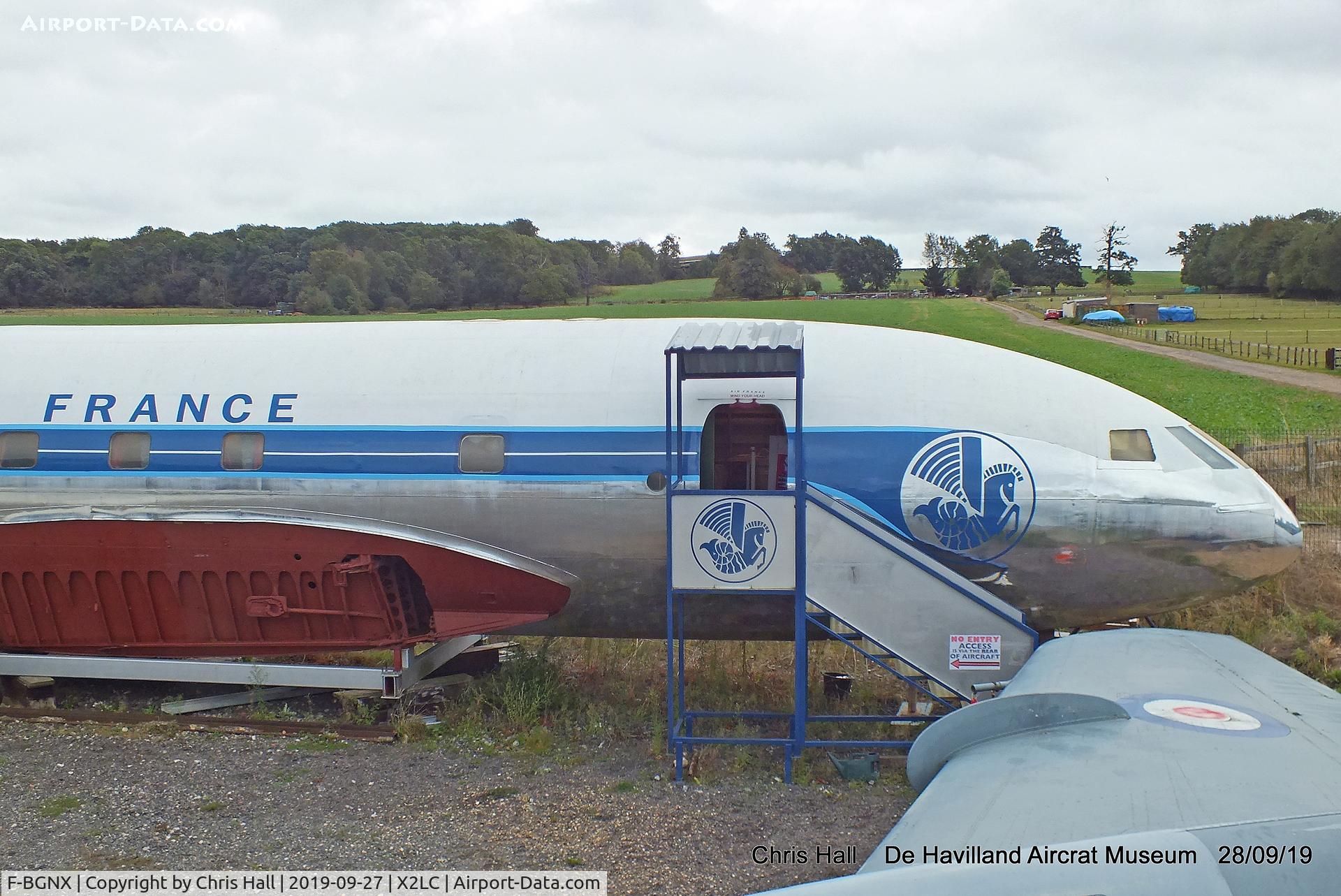 F-BGNX, 1953 De Havilland DH.106 Comet 1XB C/N 6020, de Havilland Aircraft Heritage Centre, London Colney