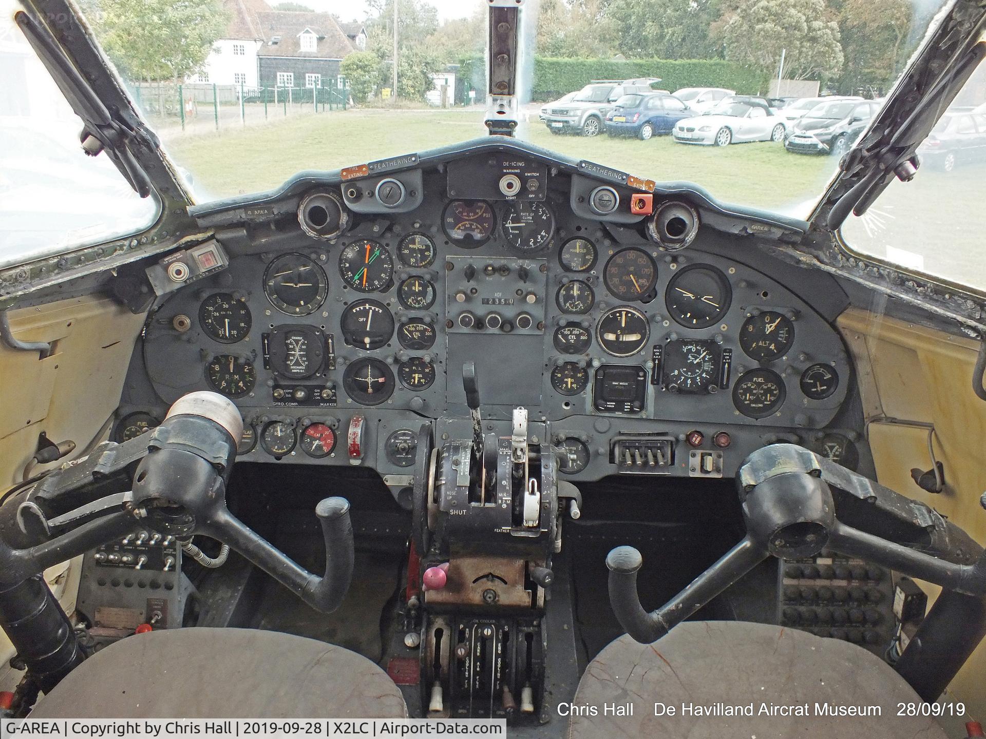 G-AREA, 1961 De Havilland DH-104 Dove 8 C/N 04520, de Havilland Aircraft Heritage Centre, London Colney