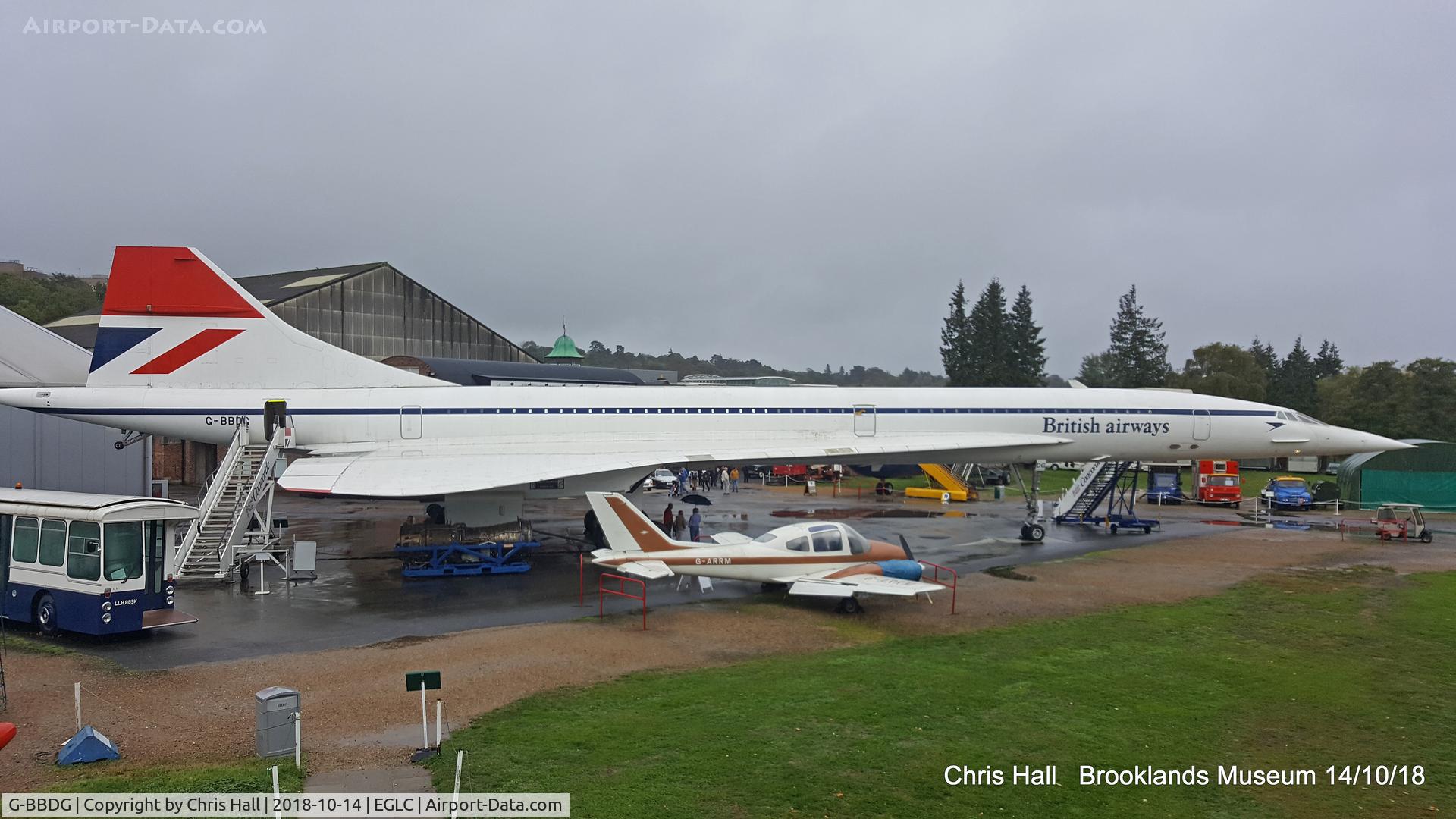 G-BBDG, 1973 BAC Concorde 100 C/N 202, Brooklands Museum