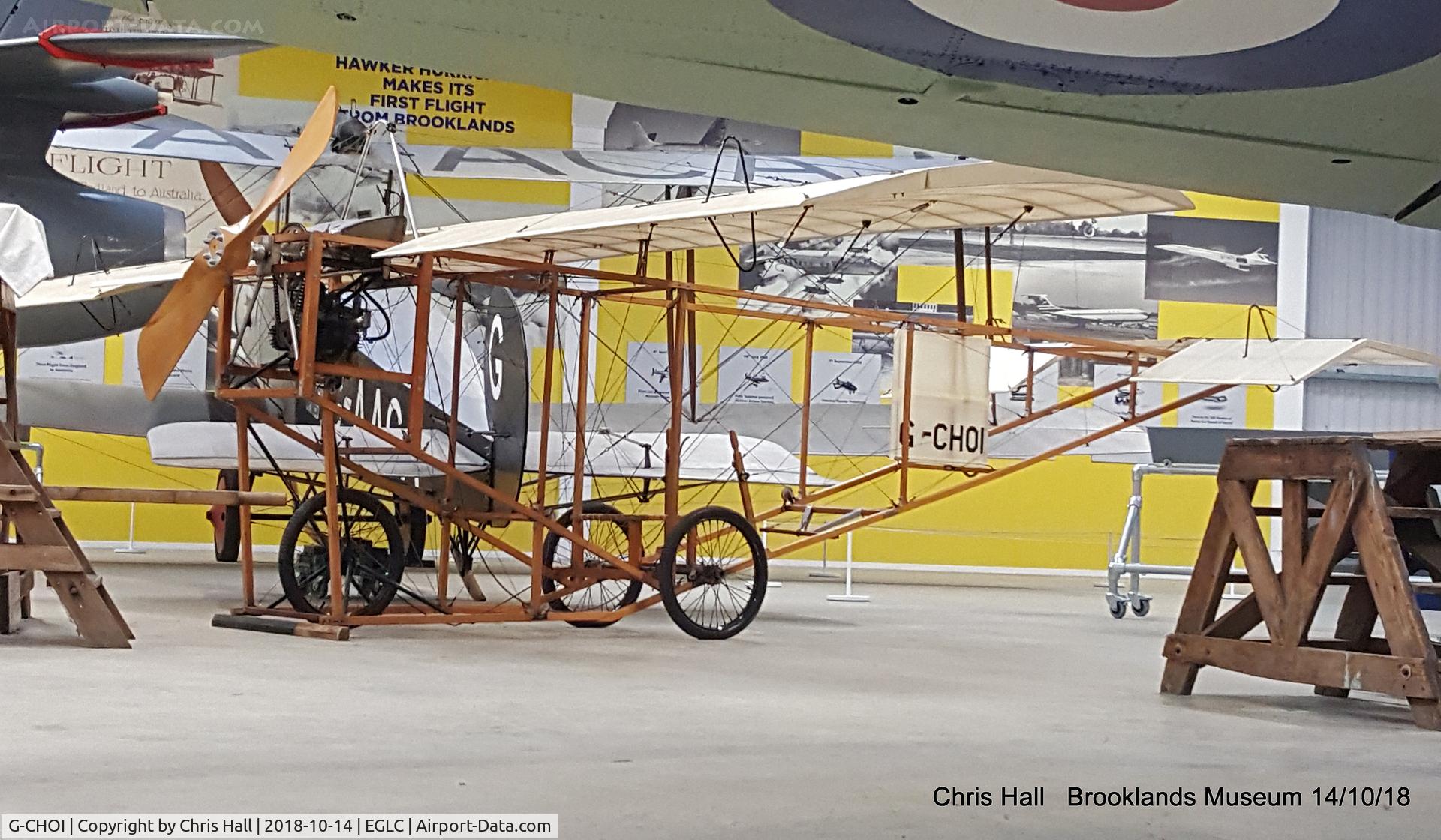 G-CHOI, 2012 White Monoplane Canard Pusher C/N 01, Brooklands Museum