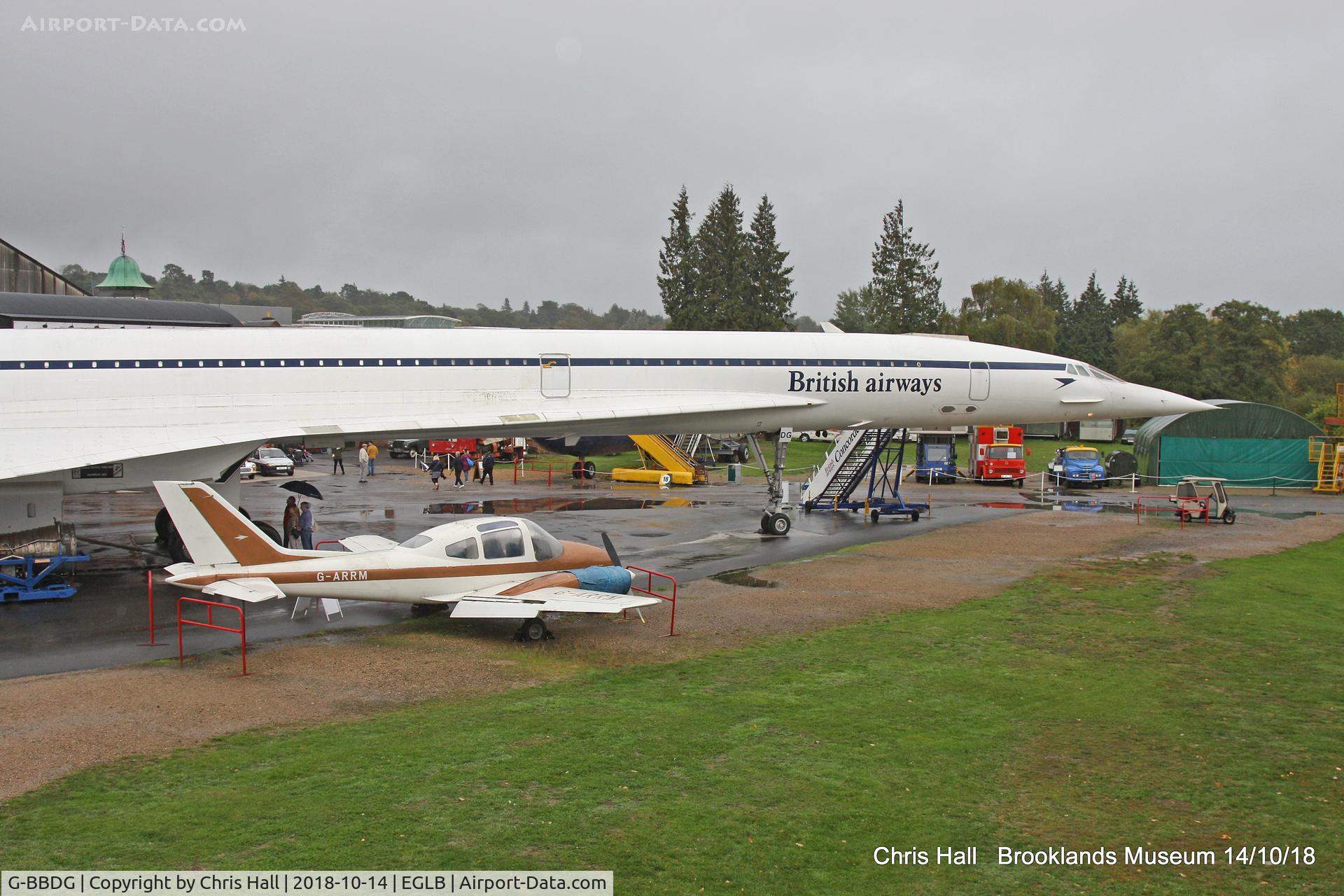G-BBDG, 1973 BAC Concorde 100 C/N 202, Brooklands Museum
