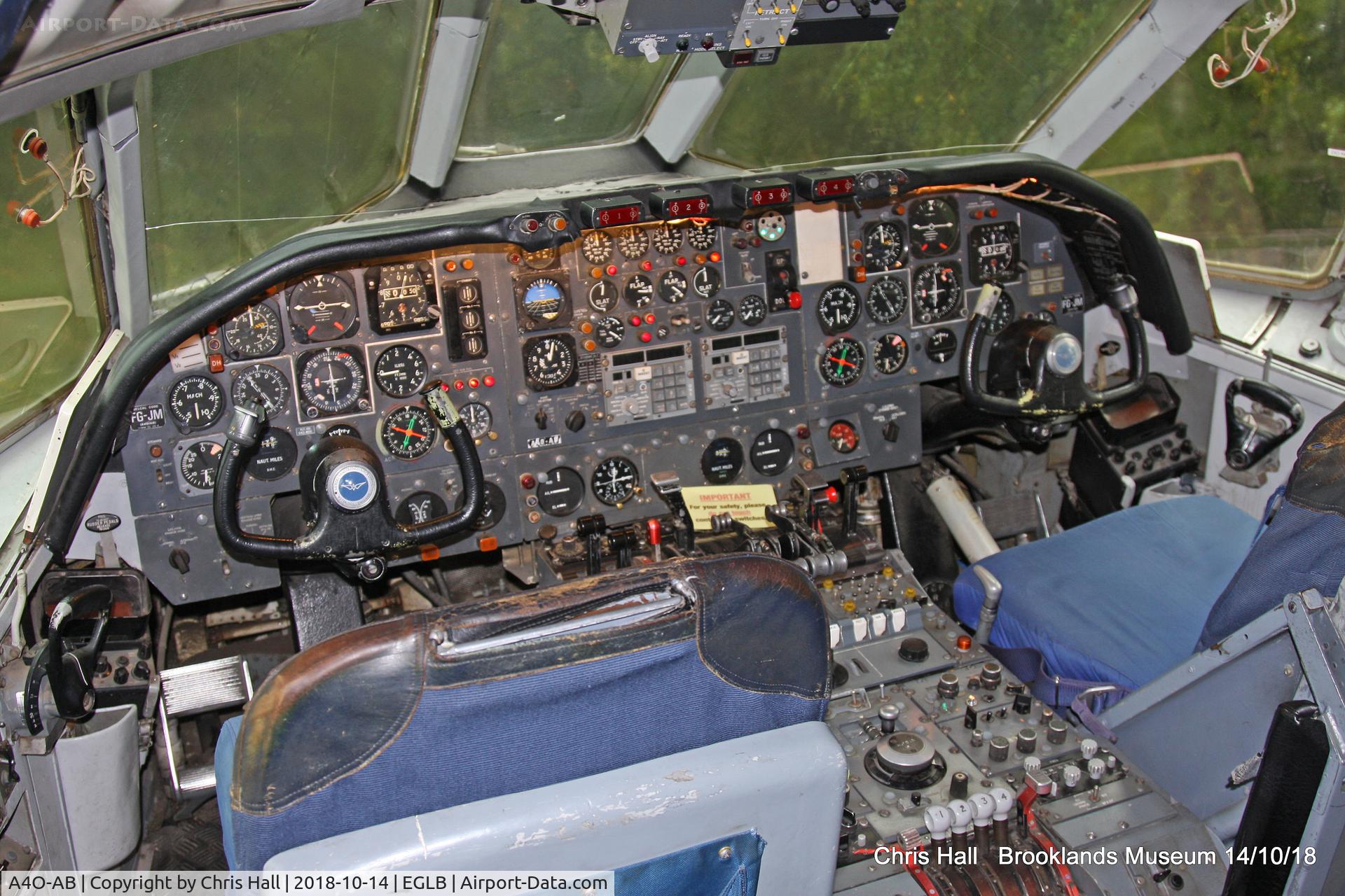 A4O-AB, 1963 Vickers VC10 Srs 1103 C/N 820, Brooklands Museum