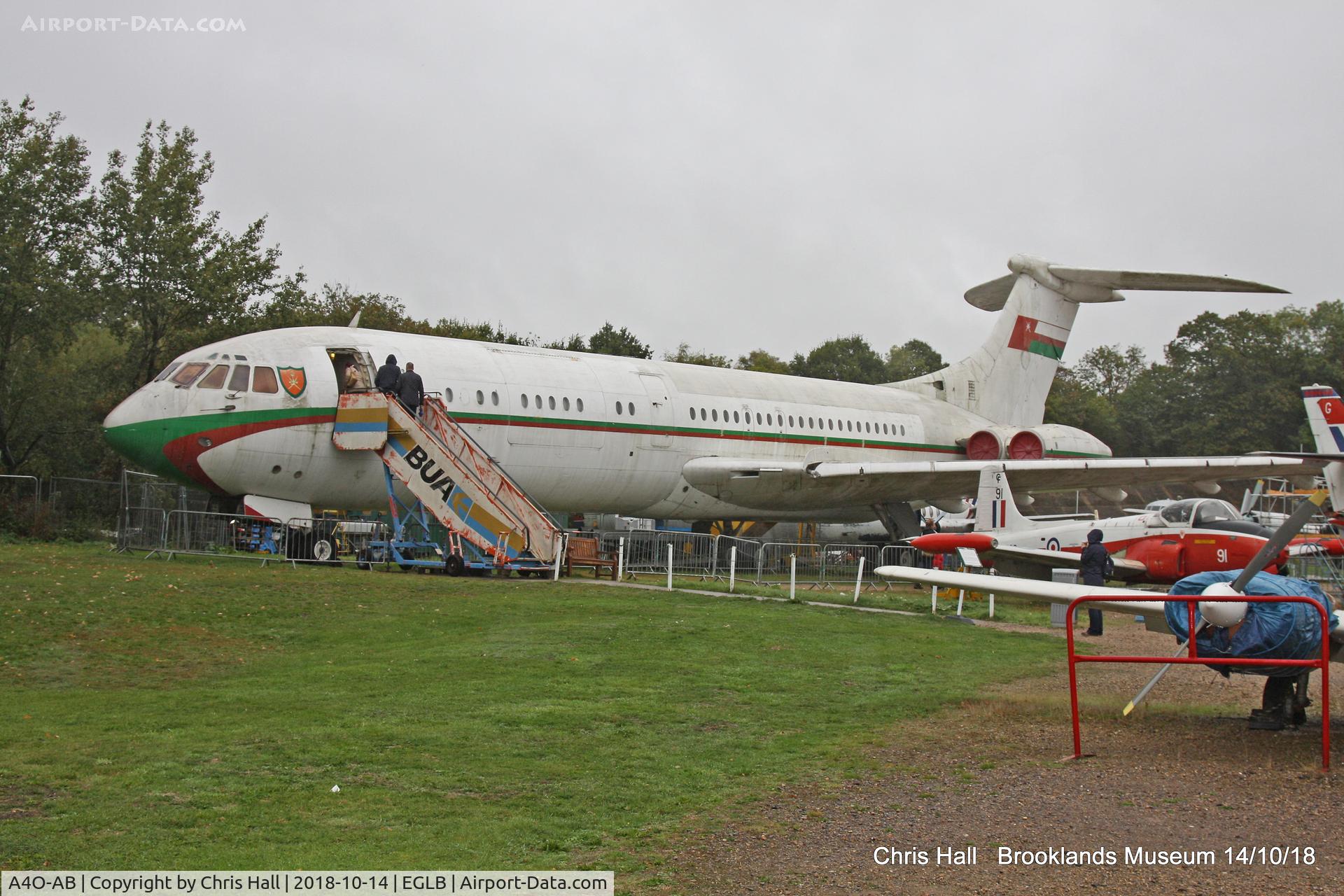 A4O-AB, 1963 Vickers VC10 Srs 1103 C/N 820, Brooklands Museum