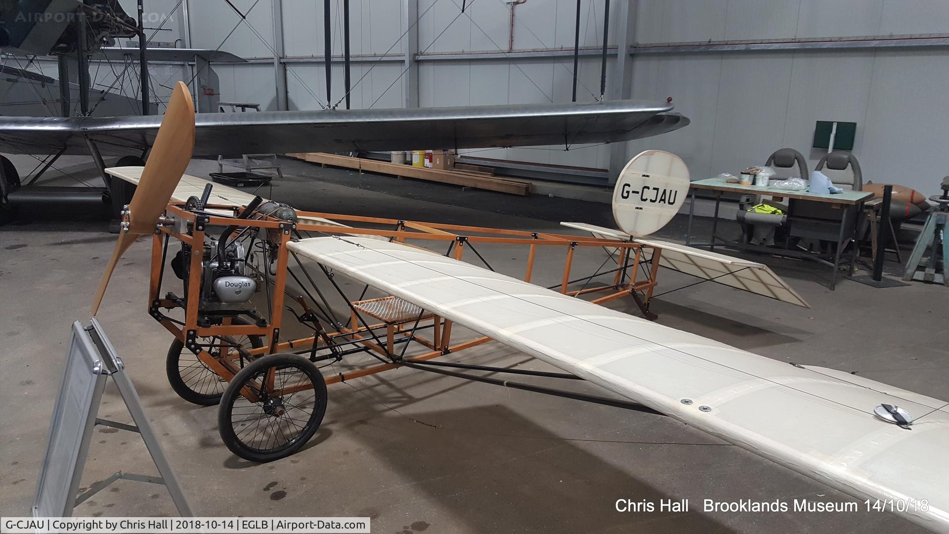 G-CJAU, 2016 Aubert J. White Sports Monoplane C/N JA002, Brooklands Museum