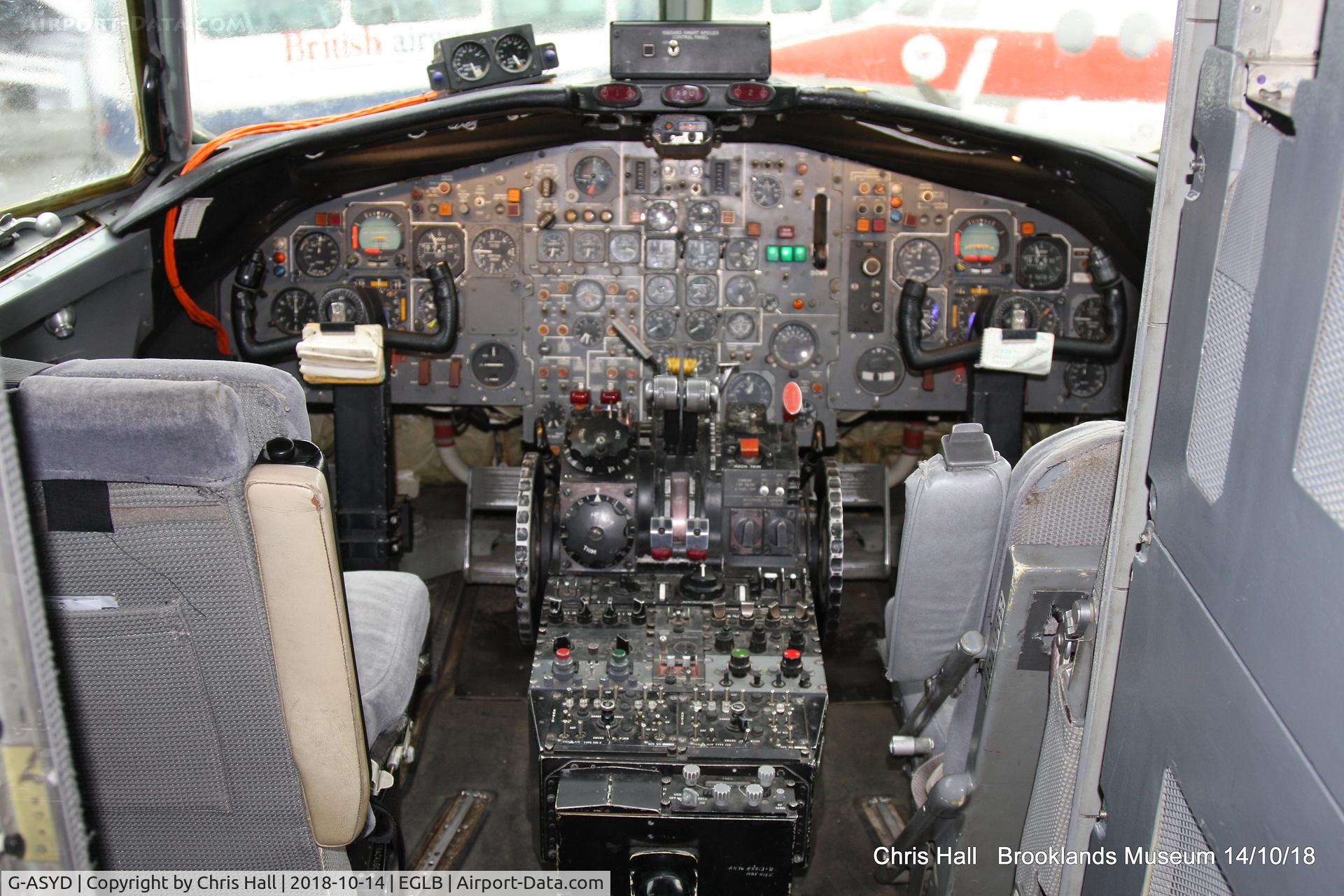 G-ASYD, 1965 BAC 111-475AM One-Eleven C/N BAC.053, Brooklands Museum