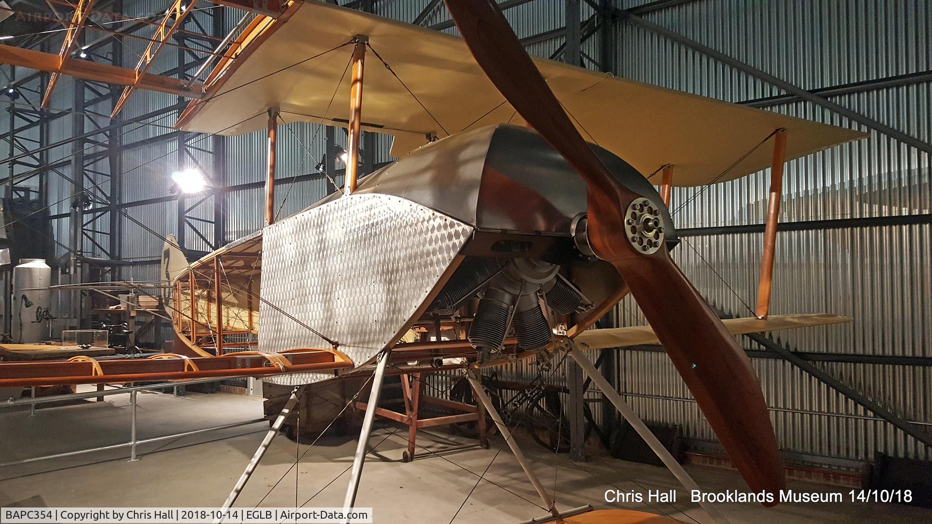 BAPC354, Sopwith Tabloid Replica Floatplane C/N Not found BAPC354, Brooklands Museum
