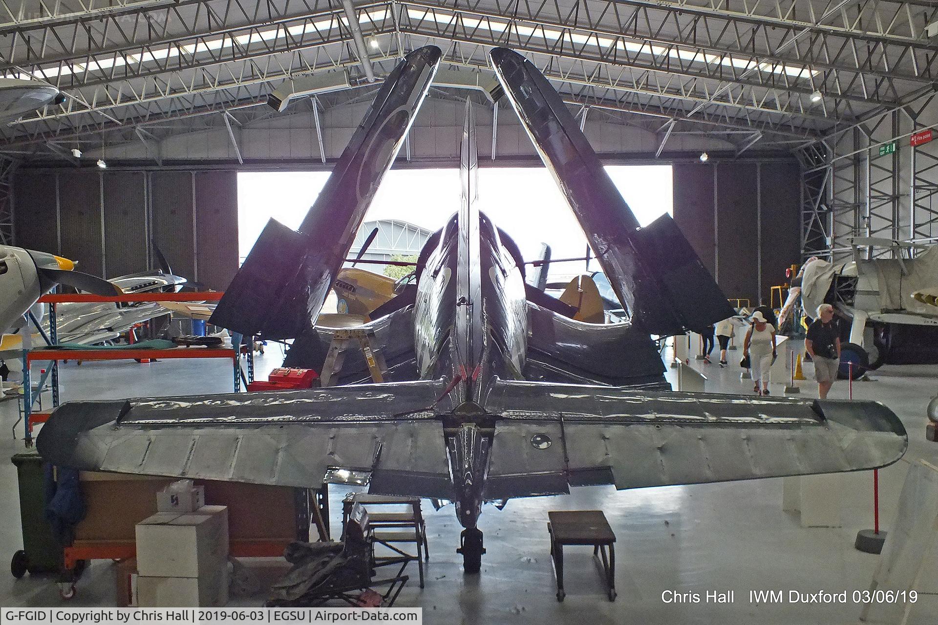 G-FGID, 1945 Goodyear FG-1D Corsair C/N 3111, IWM Duxford