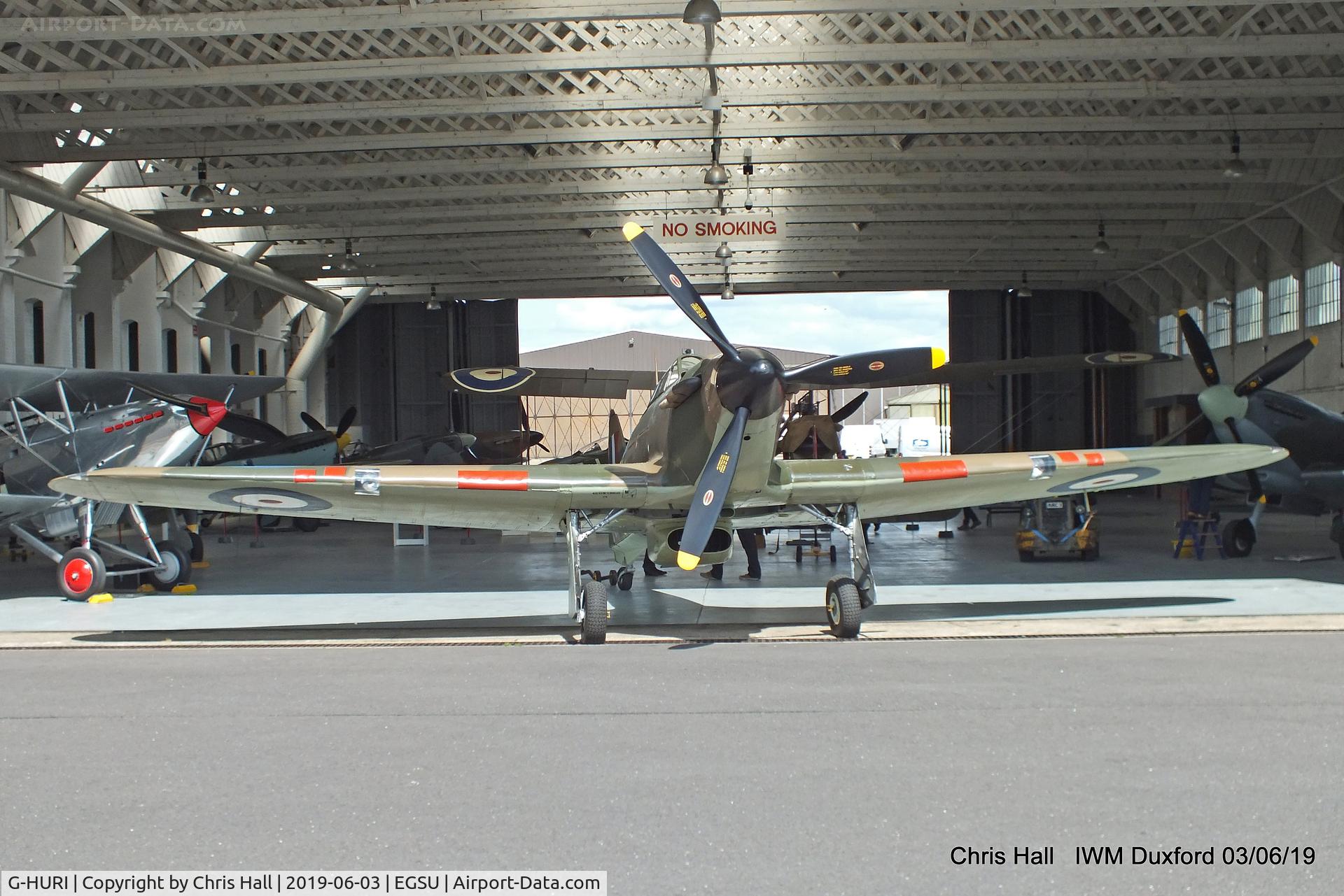 G-HURI, 1942 Hawker (CCF) Hurricane Mk12A C/N 72036, IWM Duxford