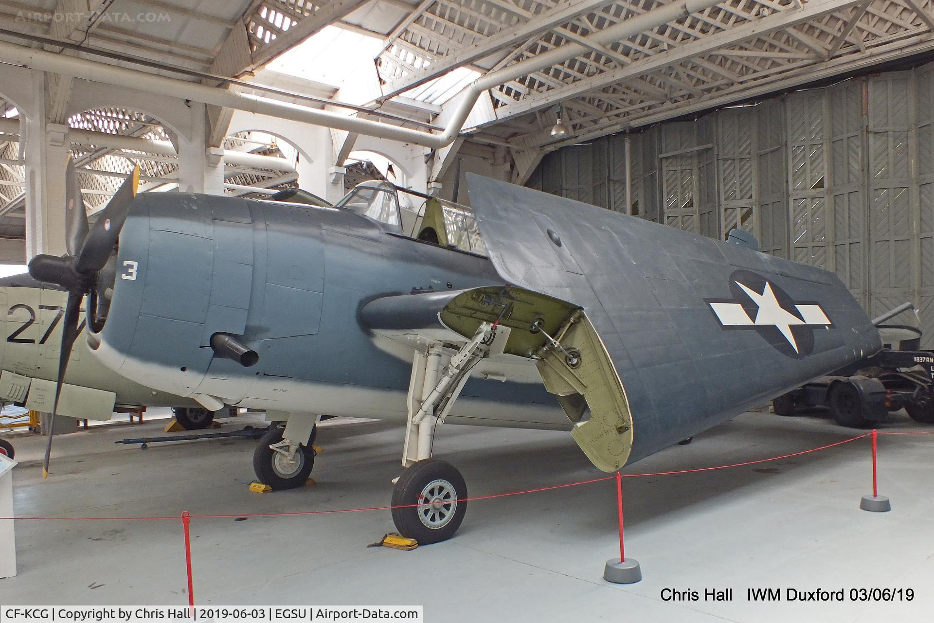 CF-KCG, Grumman TBM-3E Avenger C/N 2066, IWM Duxford