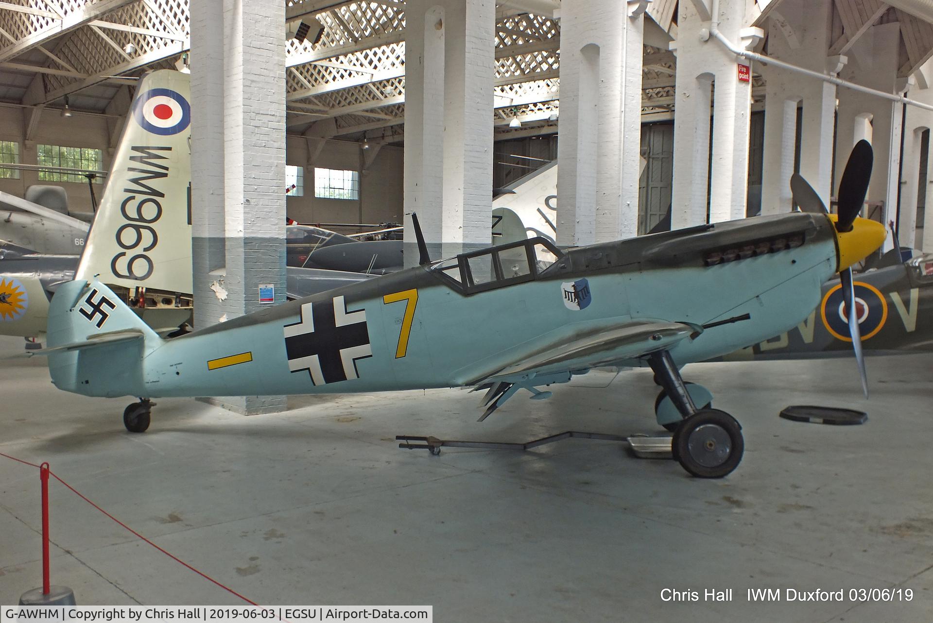 G-AWHM, 1958 Hispano HA-1112-M1L Buchon C/N 187, IWM Duxford