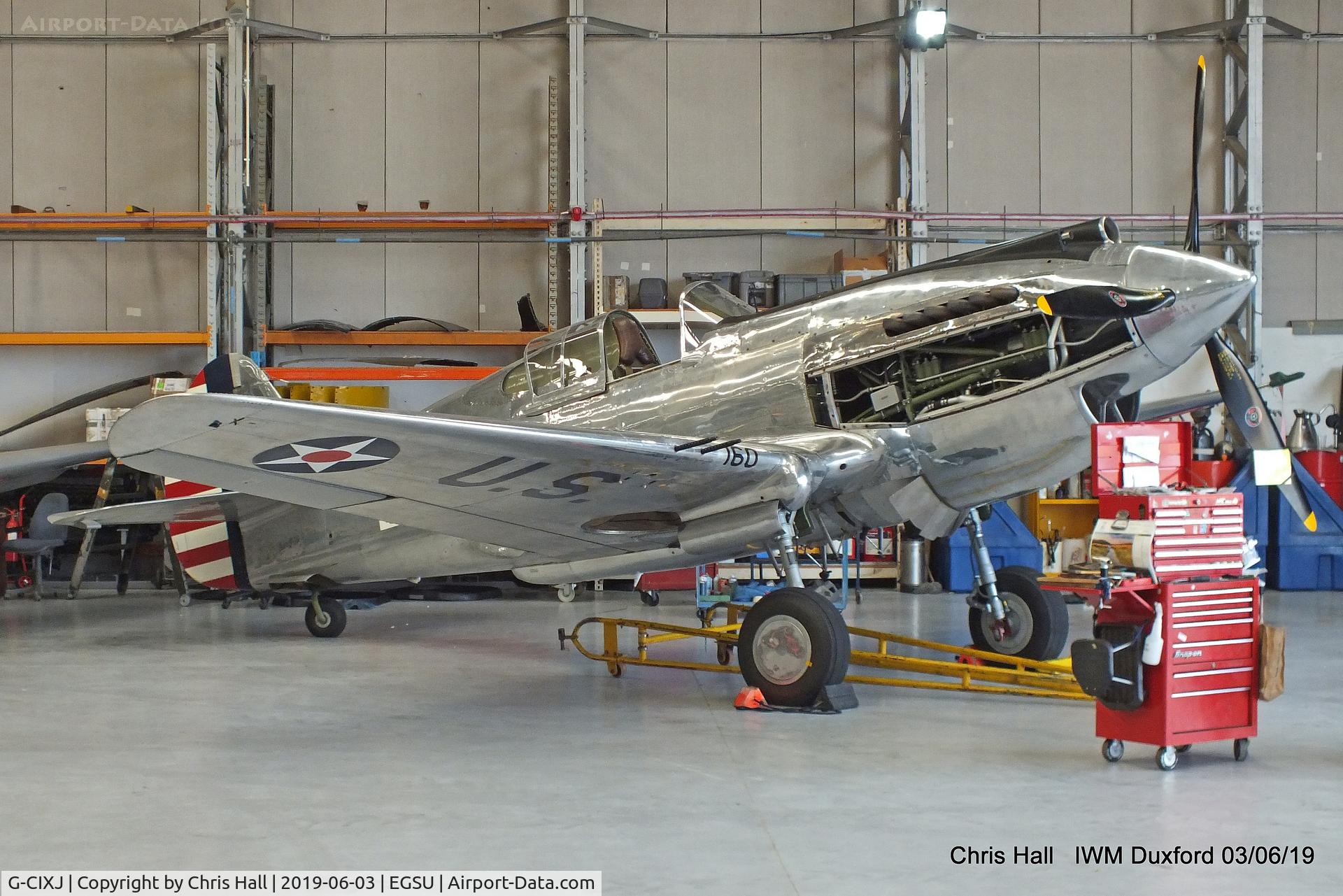 G-CIXJ, 1939 Curtiss P-36C Hawk C/N 38-210, IWM Duxford