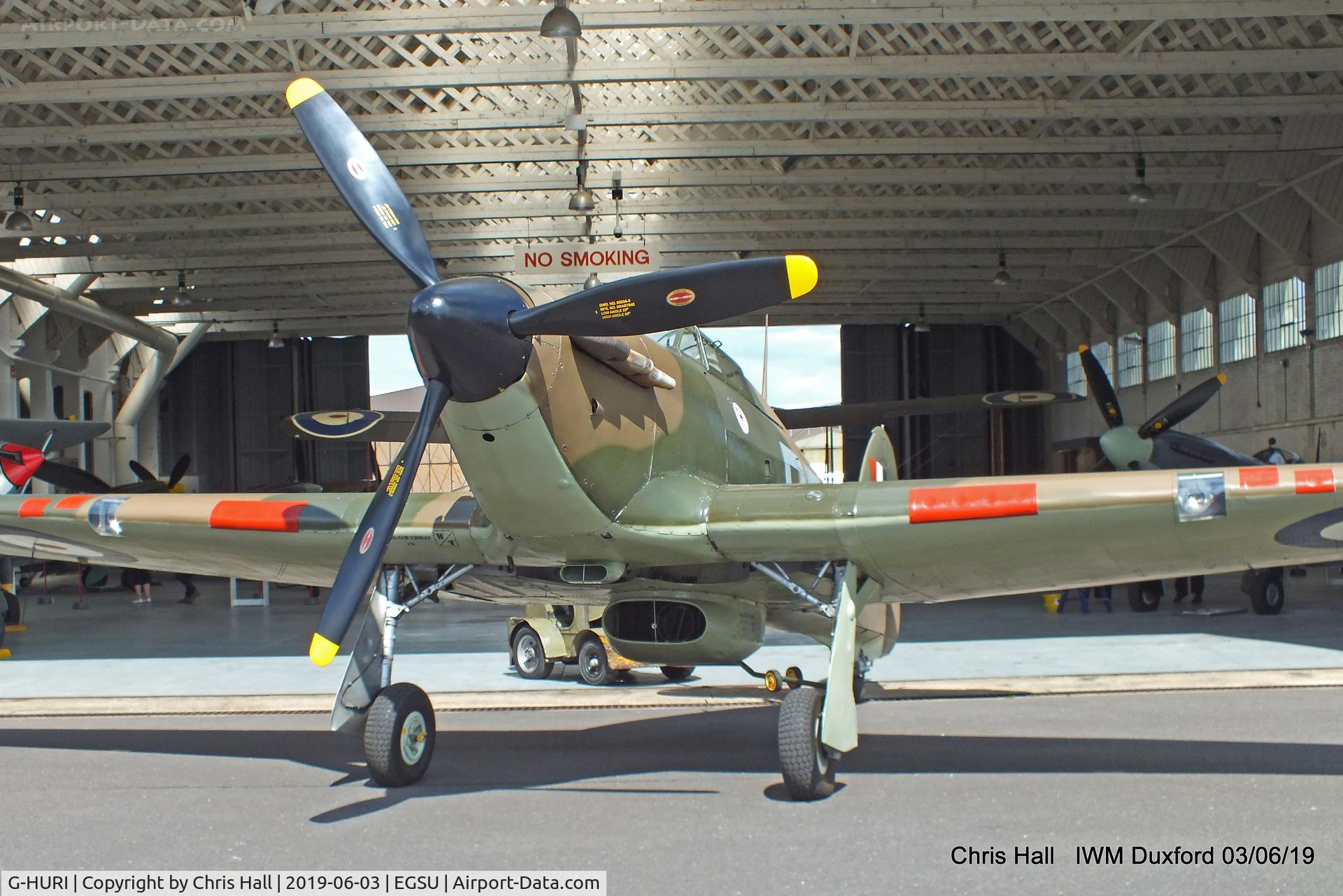G-HURI, 1942 Hawker (CCF) Hurricane Mk12A C/N 72036, IWM Duxford
