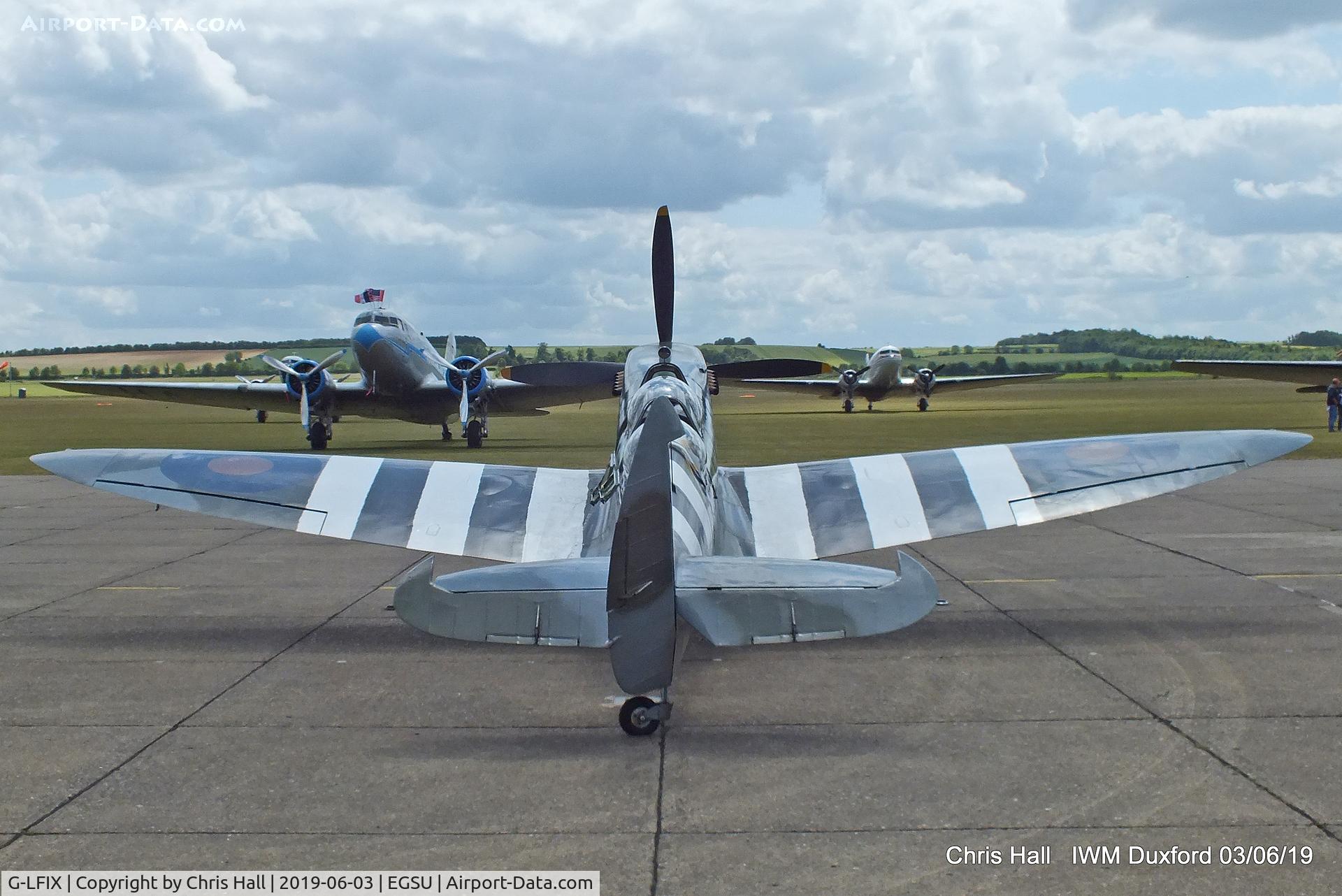 G-LFIX, 1944 Supermarine 509 Spitfire LF.IX (T.IX) C/N CBAF.8463, IWM Duxford