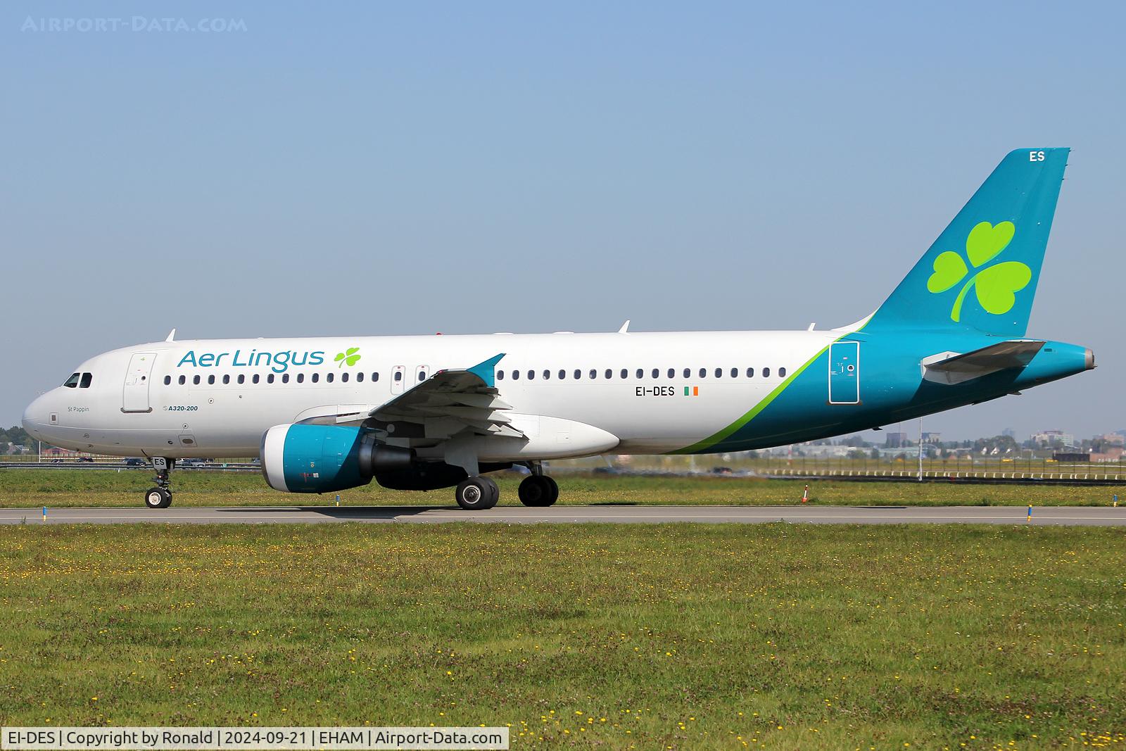EI-DES, 2005 Airbus A320-214 C/N 2635, at eham