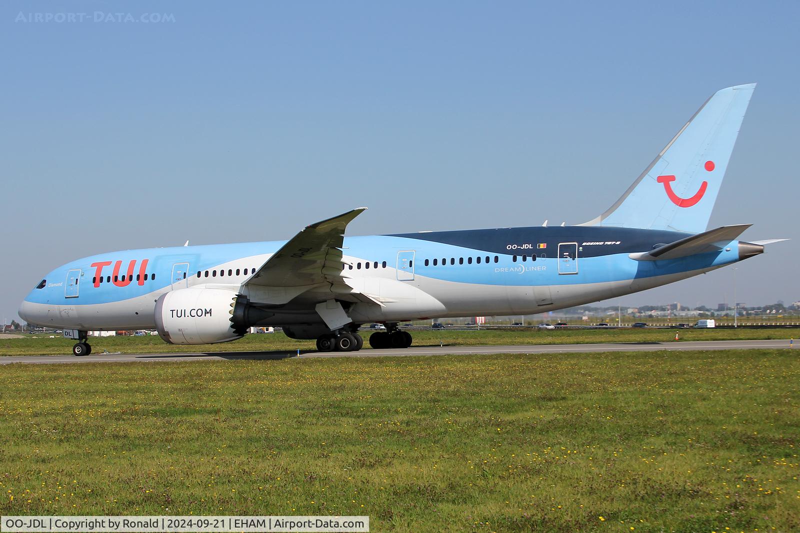 OO-JDL, 2013 Boeing 787-8 Dreamliner C/N 34425, at eham