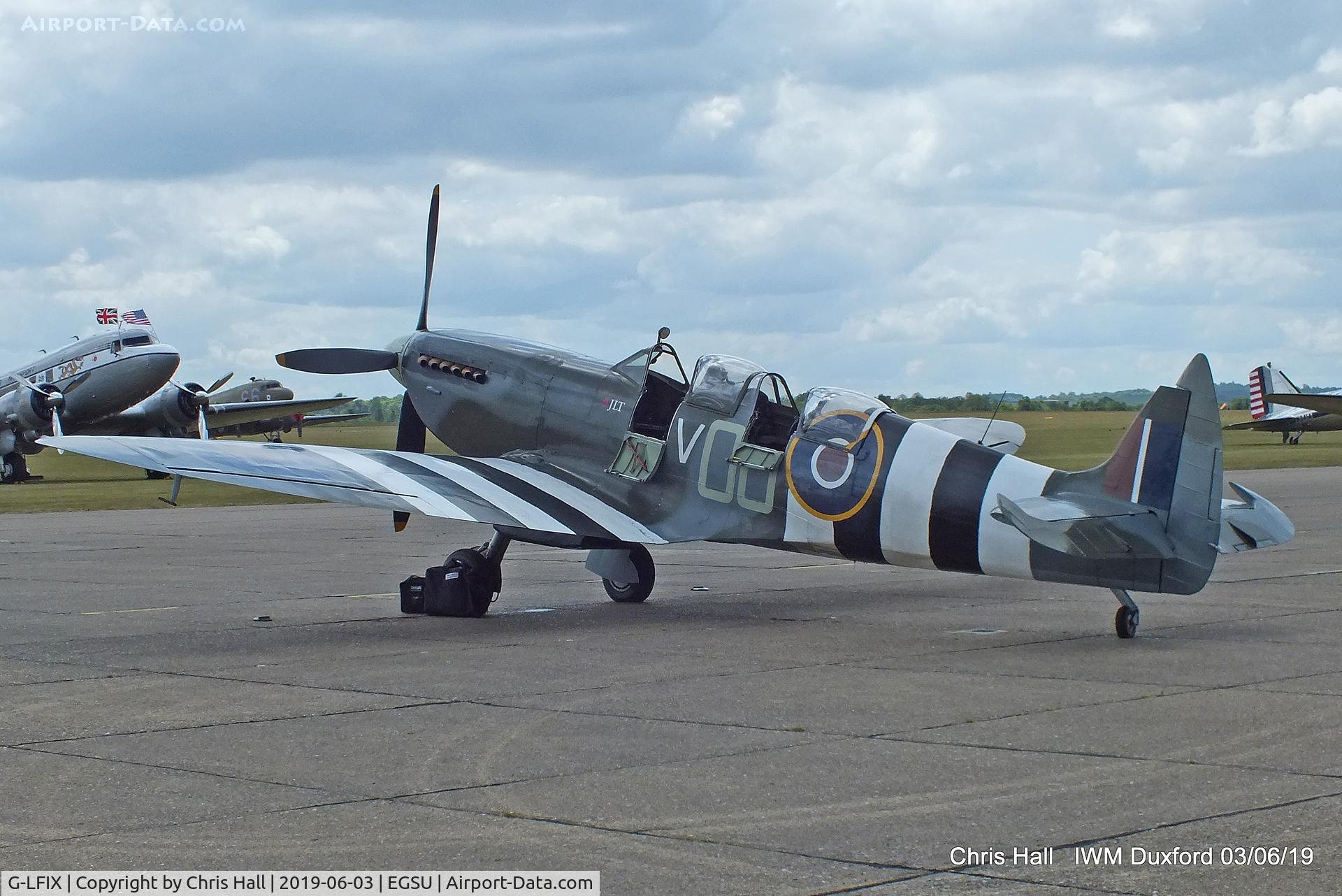 G-LFIX, 1944 Supermarine 509 Spitfire LF.IX (T.IX) C/N CBAF.8463, IWM Duxford