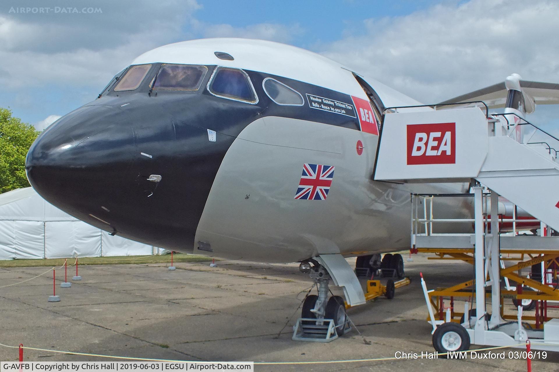 G-AVFB, 1967 Hawker Siddeley HS-121 Trident 2E C/N 2141, IWM Duxford