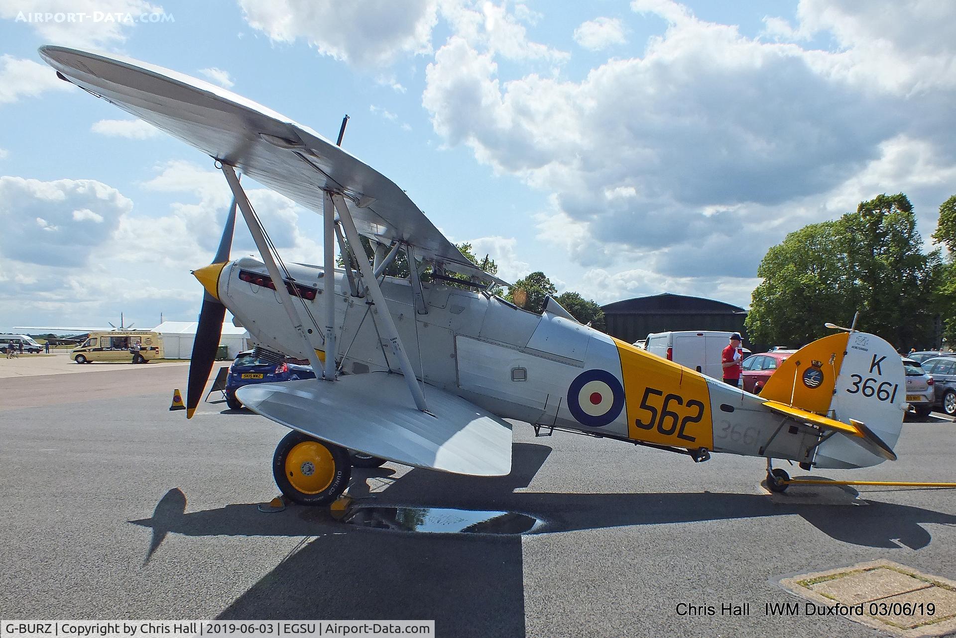 G-BURZ, 1934 Hawker Nimrod II C/N 41H-59890, IWM Duxford