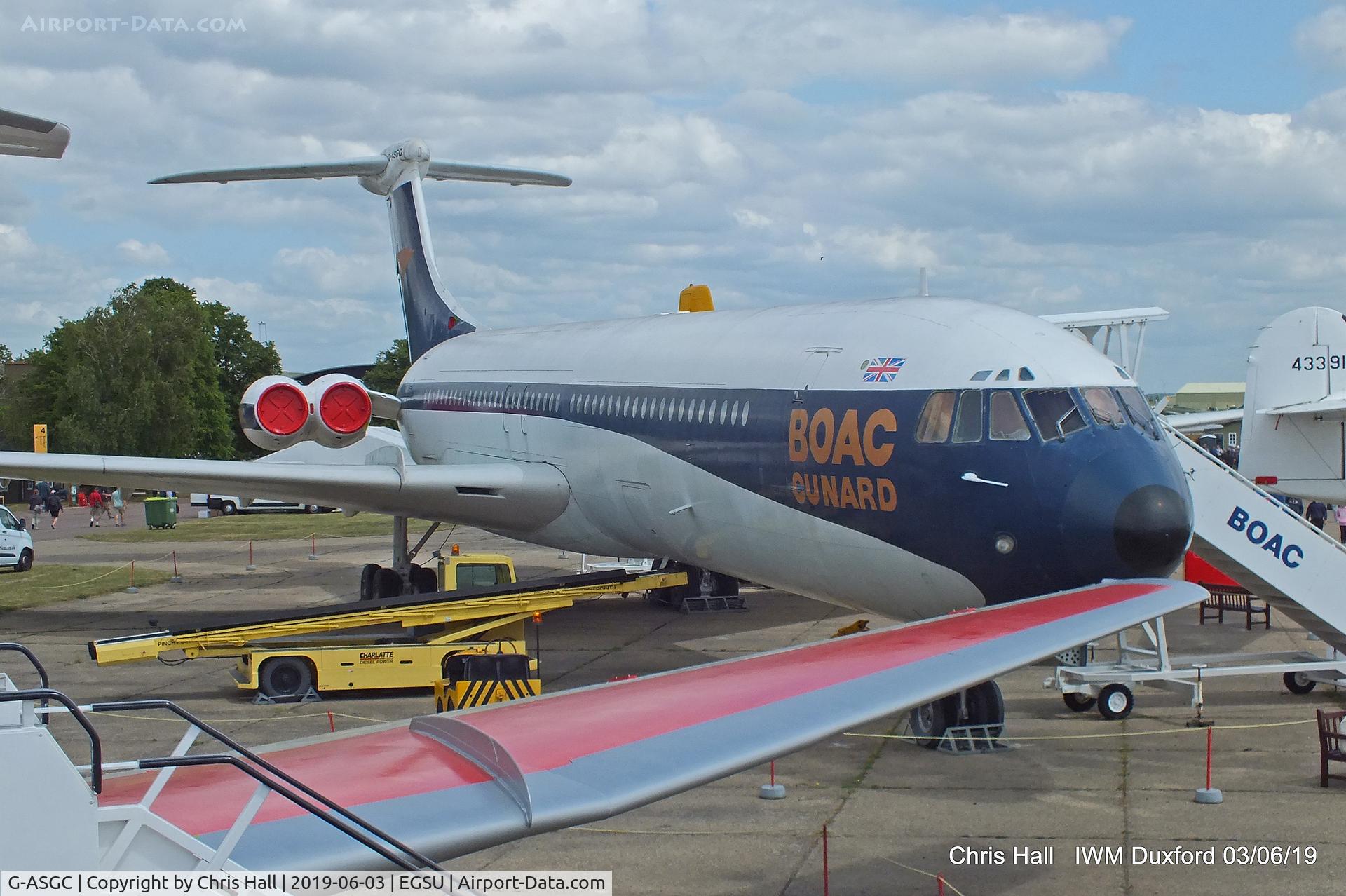 G-ASGC, 1965 BAC Super VC10 Srs 1151 C/N 853, IWM Duxford