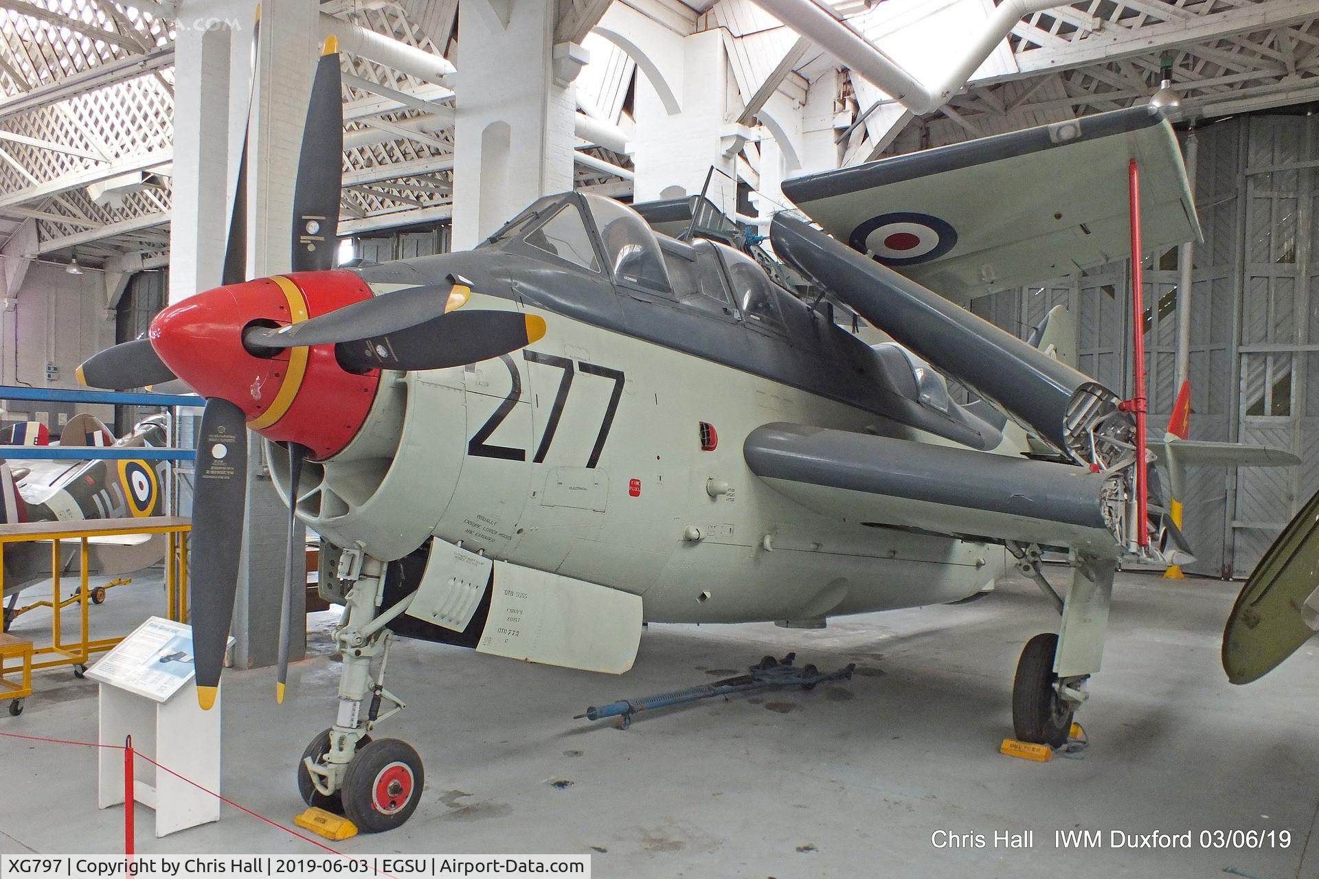 XG797, Fairey Gannet ECM.6 C/N F9365, IWM Duxford